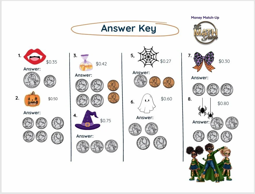 2nd Grade Money Match up Answer Key.jpg