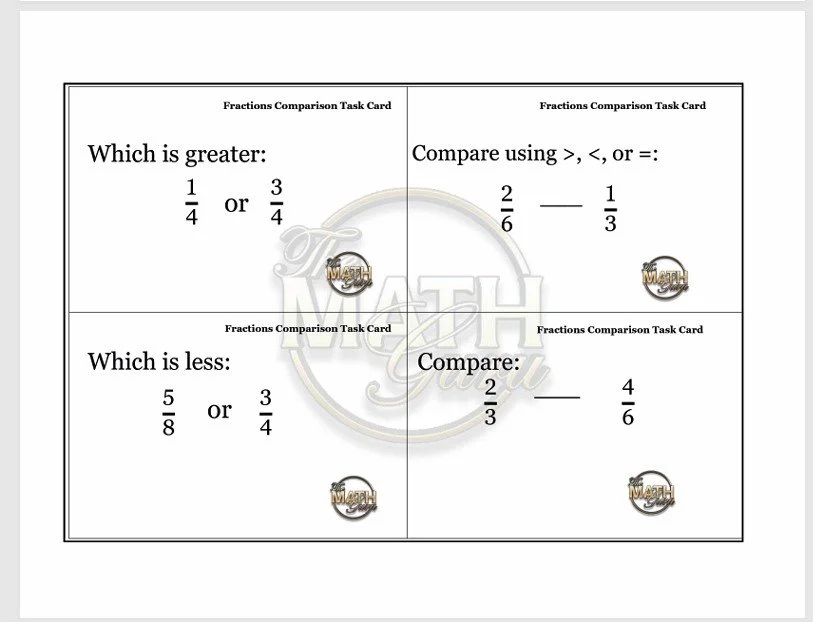 Fractions Comparison Task Cards.jpg