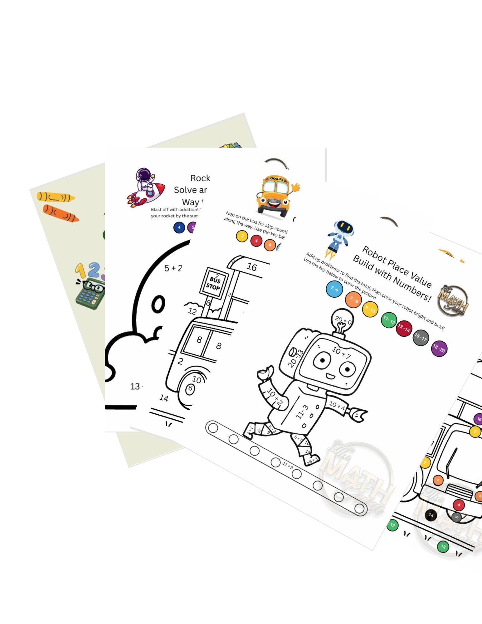 Color Me Math™ First Grade Edition