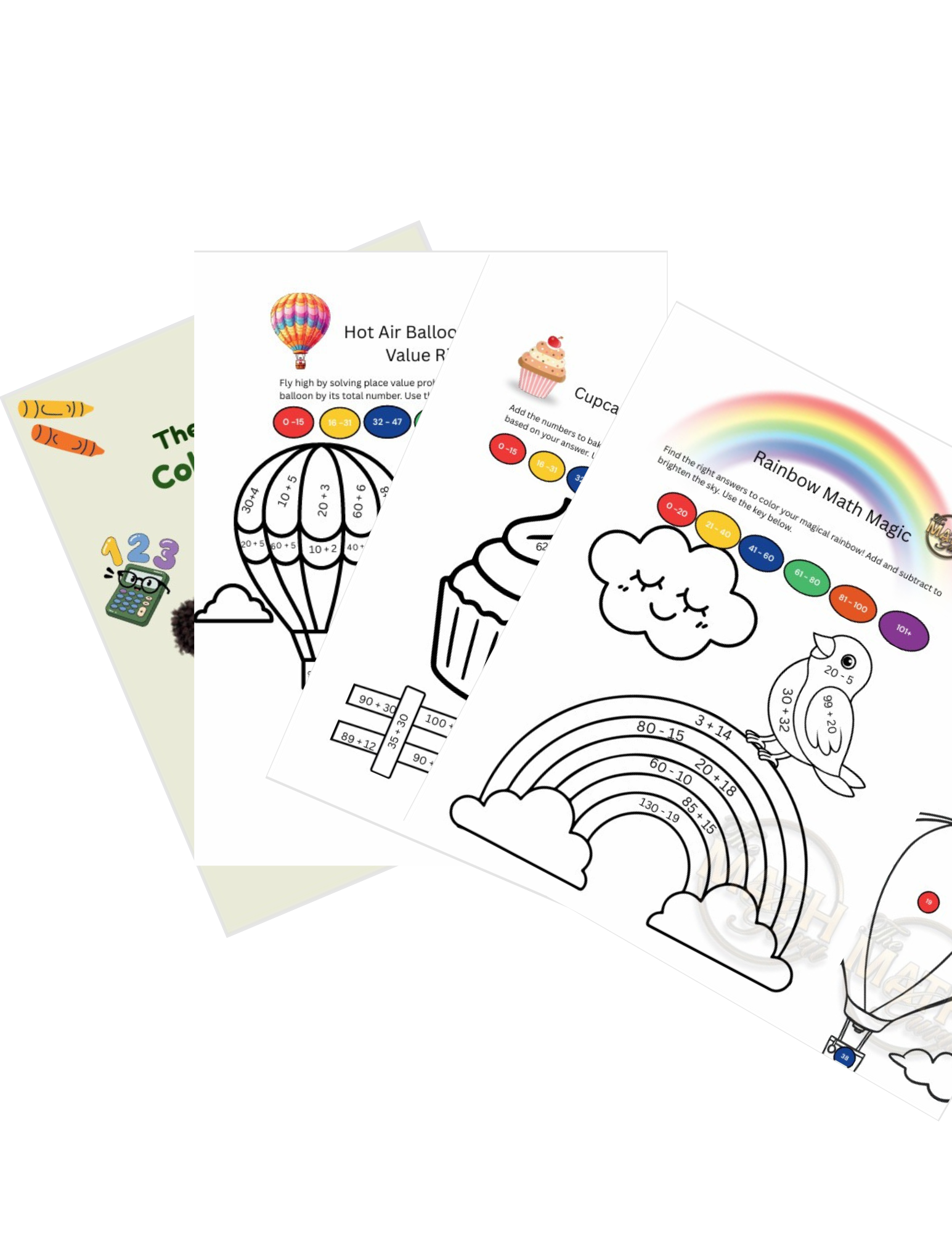 Color Me Math™ 2nd Grade Edition