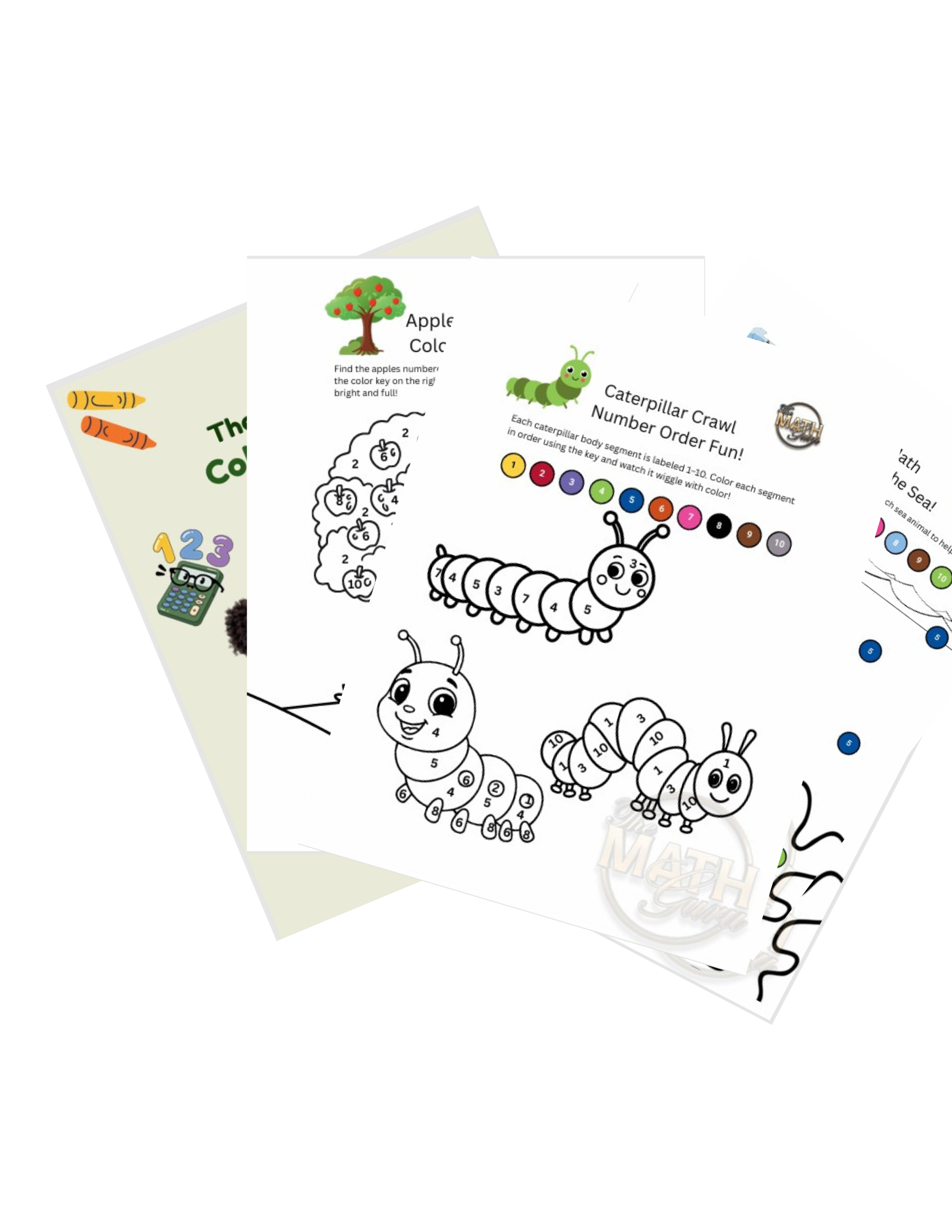 Color Me Math™ Kindergarten Edition