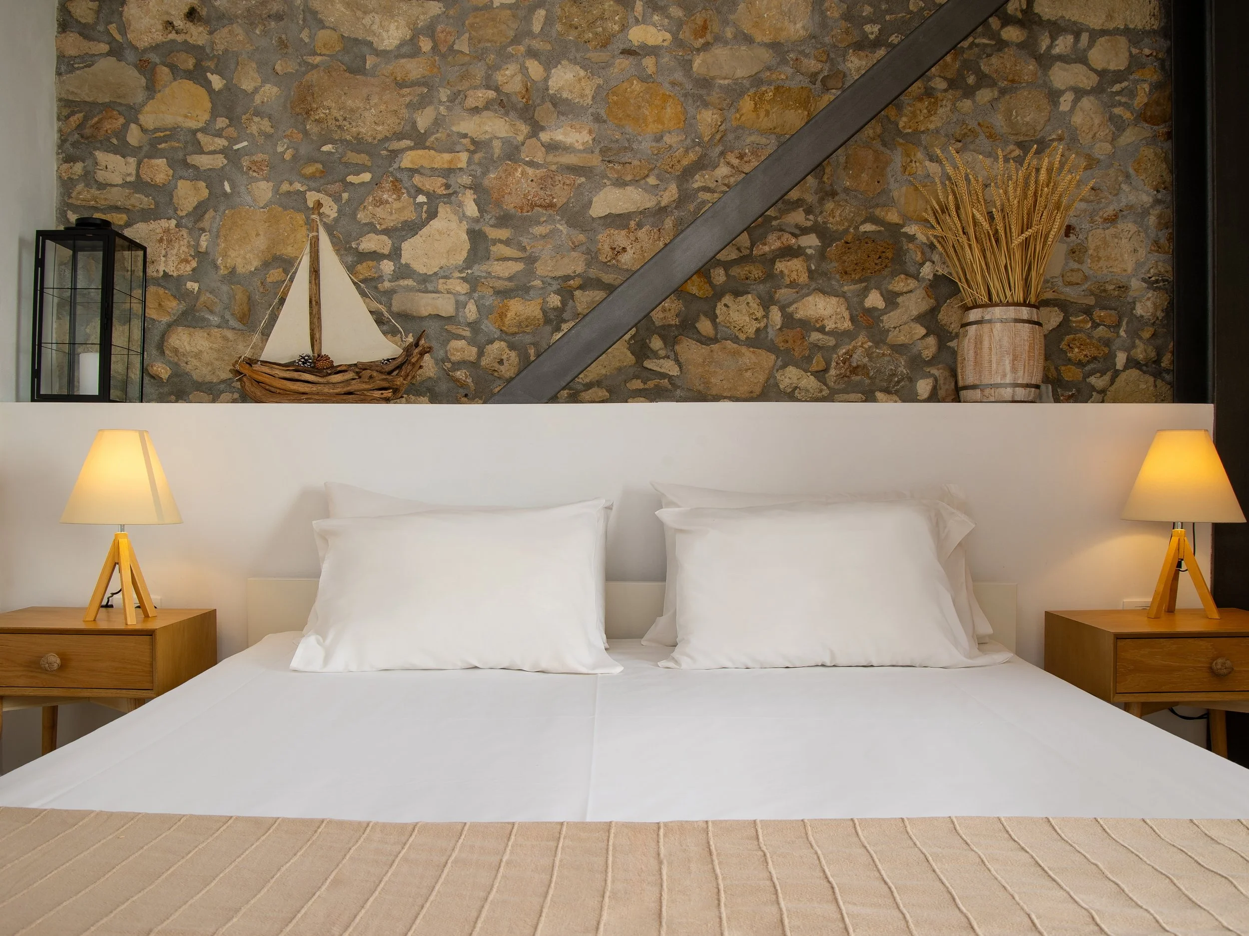 Seaside ground level bedroom with double bed (160 X 200)