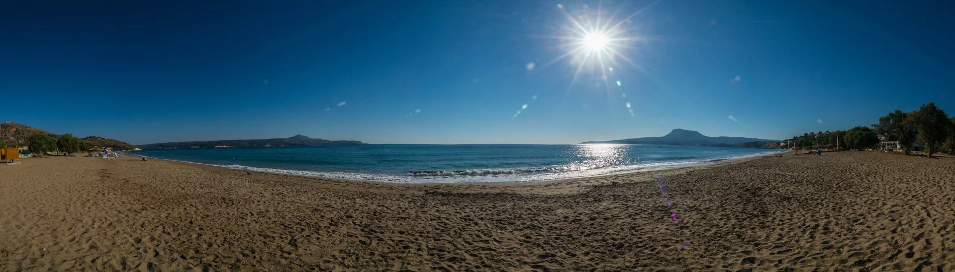 Kolatsos beach, west side of village