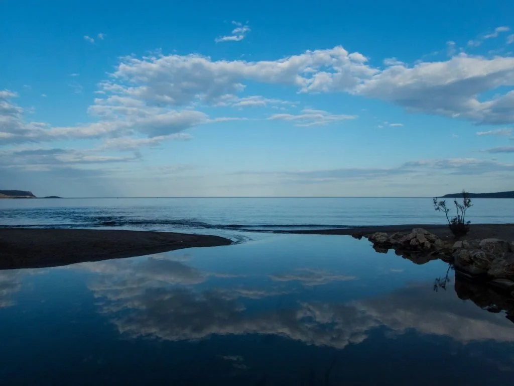 Koiliaris  river, west of the village