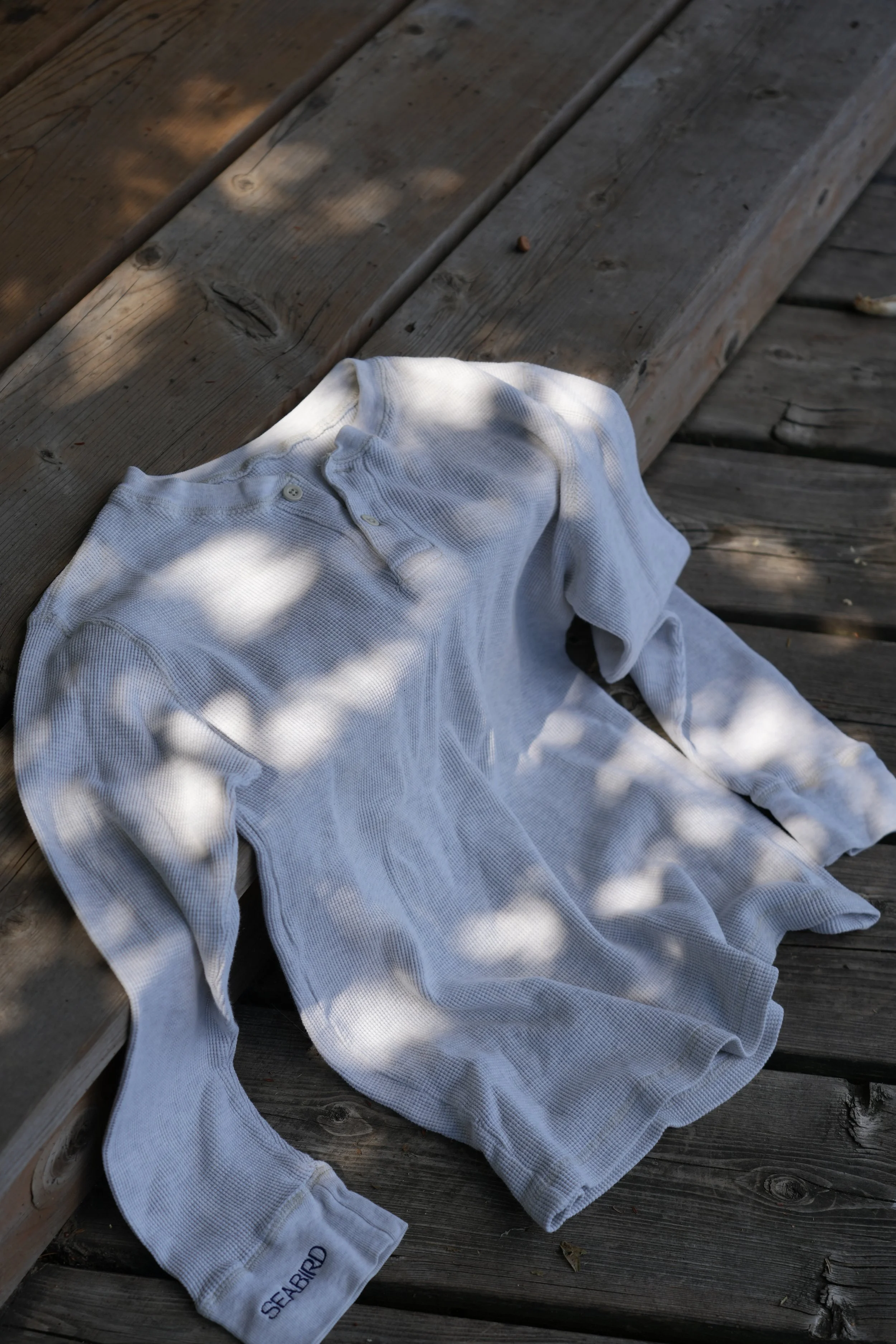 Grey Waffle Long Sleeve (Medium)