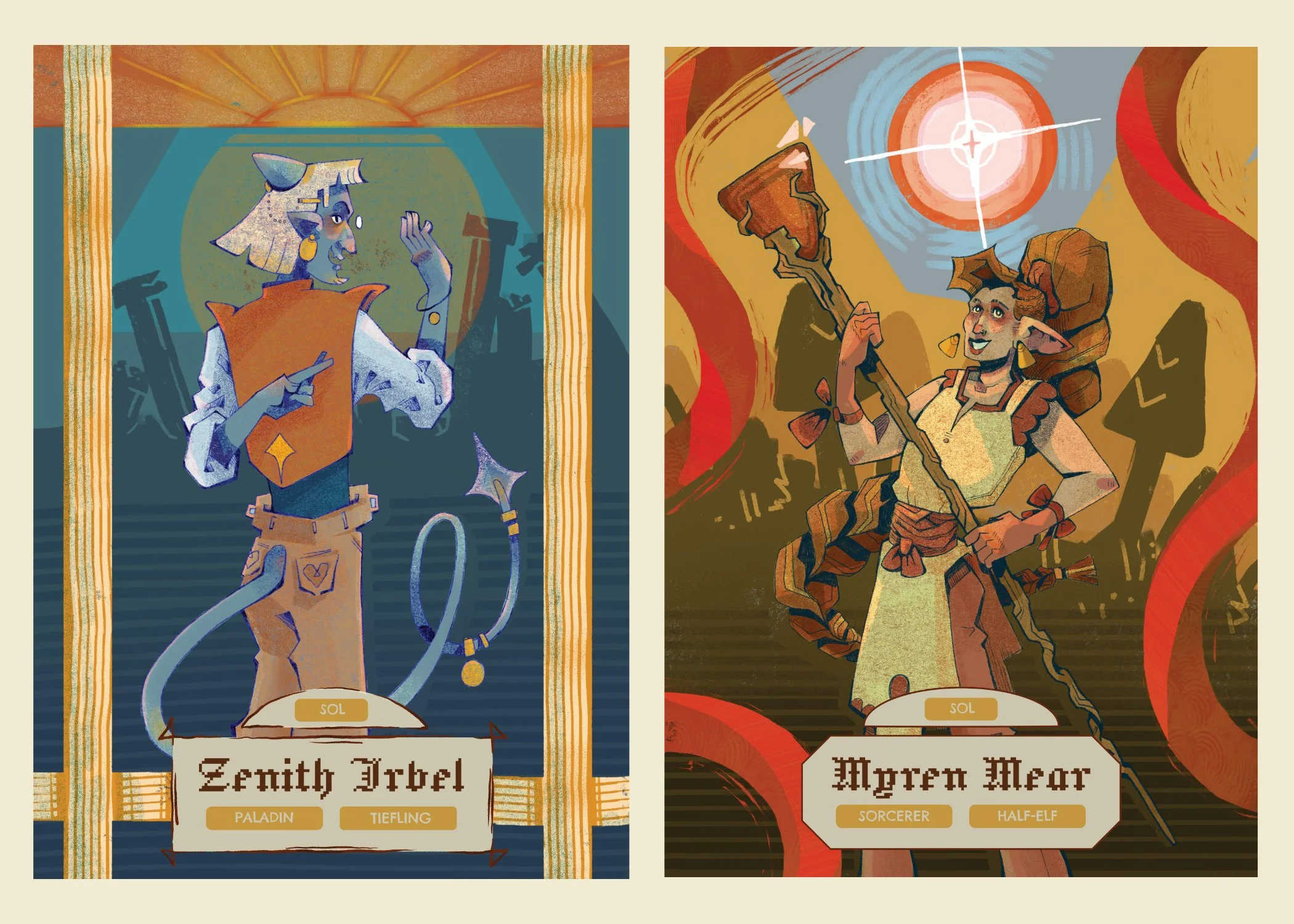 Flat Finished Illustrations