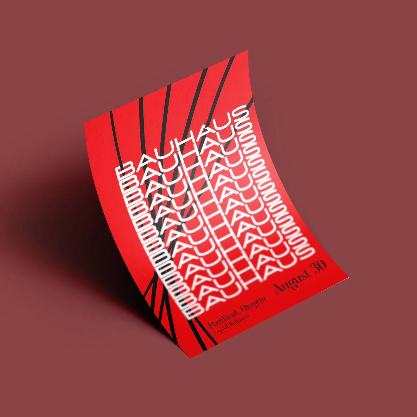 It's no secret that I enjoy post-punk and goth music and culture. I also have an affinity for Bauhaus design, so when the two worlds meet, it intrigues me. 

I have started making posters like these to warm-up/practice my Illustrator skills.

#graphi