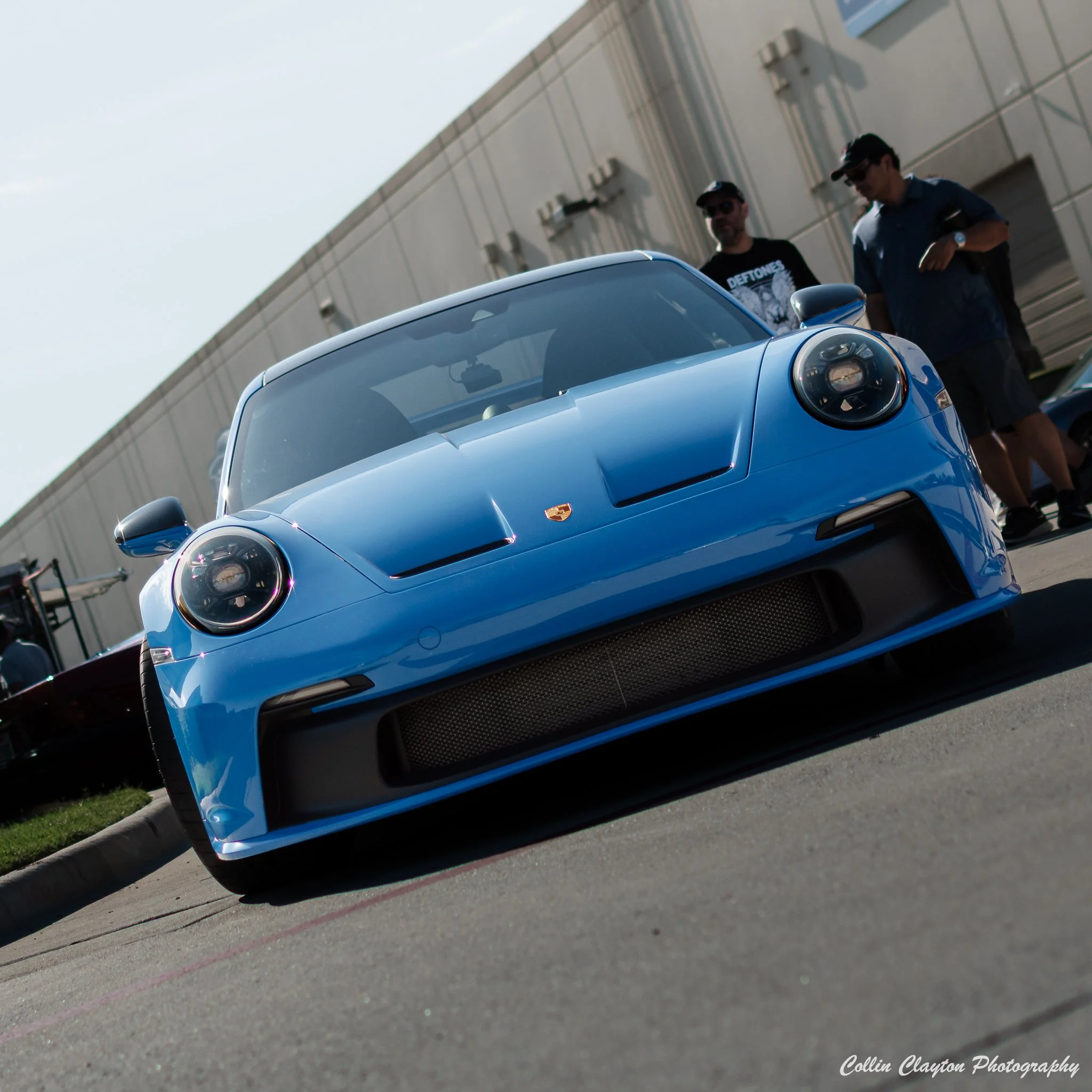 Blue Porsche 911 GT3