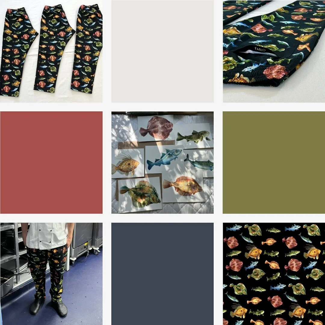 Commission from The Fishmongers&rsquo; Company

Last year I had the honour of creating bespoke chef uniforms for the in-house team at The Fishmongers&rsquo; Company &ndash; one of the UK&rsquo;s oldest Livery Companies.

It was a collaborative proces