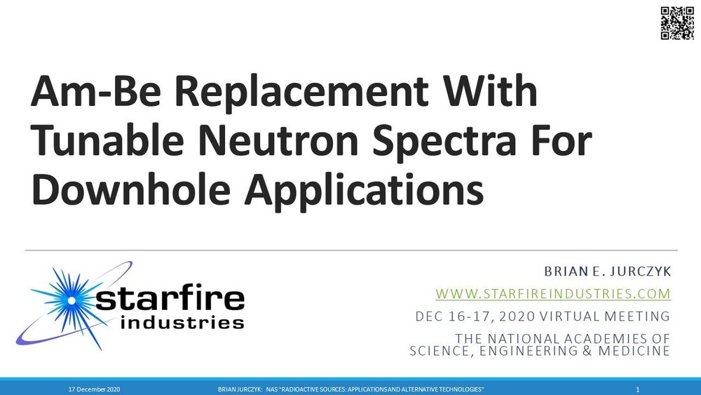 nGen Neutron Generators — Starfire Industries
