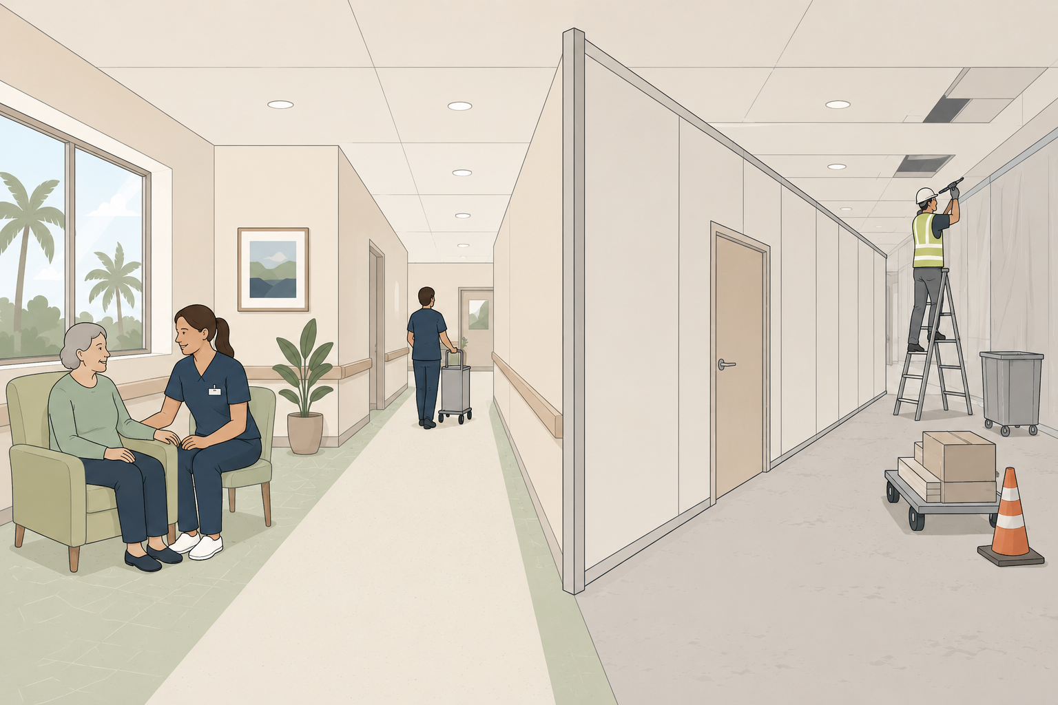 Renovating an Occupied Nursing Facility in Florida: 10 Decisions to Make Before Design Begins