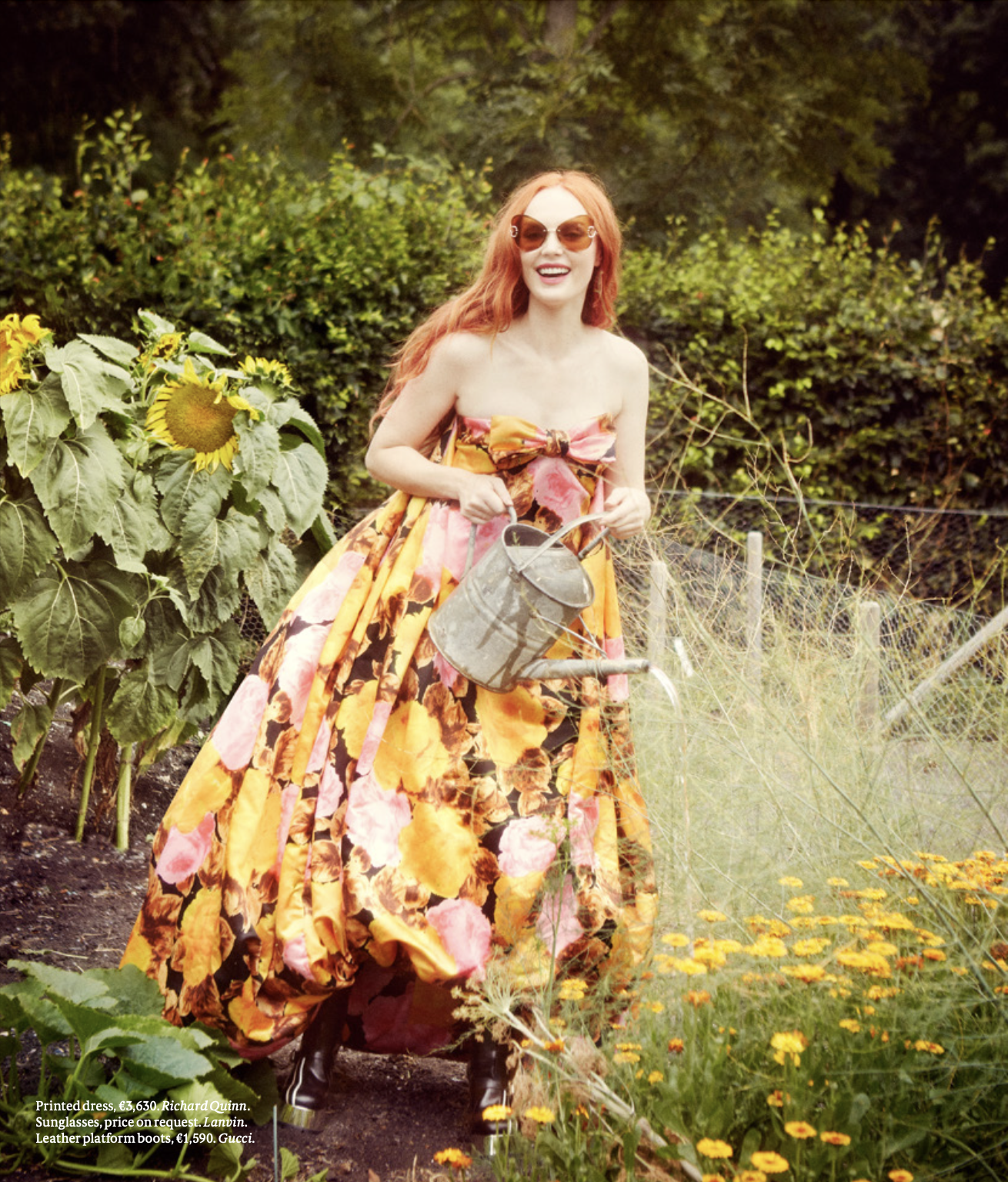 VOGUE SCANDINAVIA PHOTOGRAPHY ELLEN VON UNWORTH STYLIST MIKE ADLER HAIR PHILIPPE THOLIMET MUA MARY JANE FROST PRODUCTION MONDAY ARTISTS