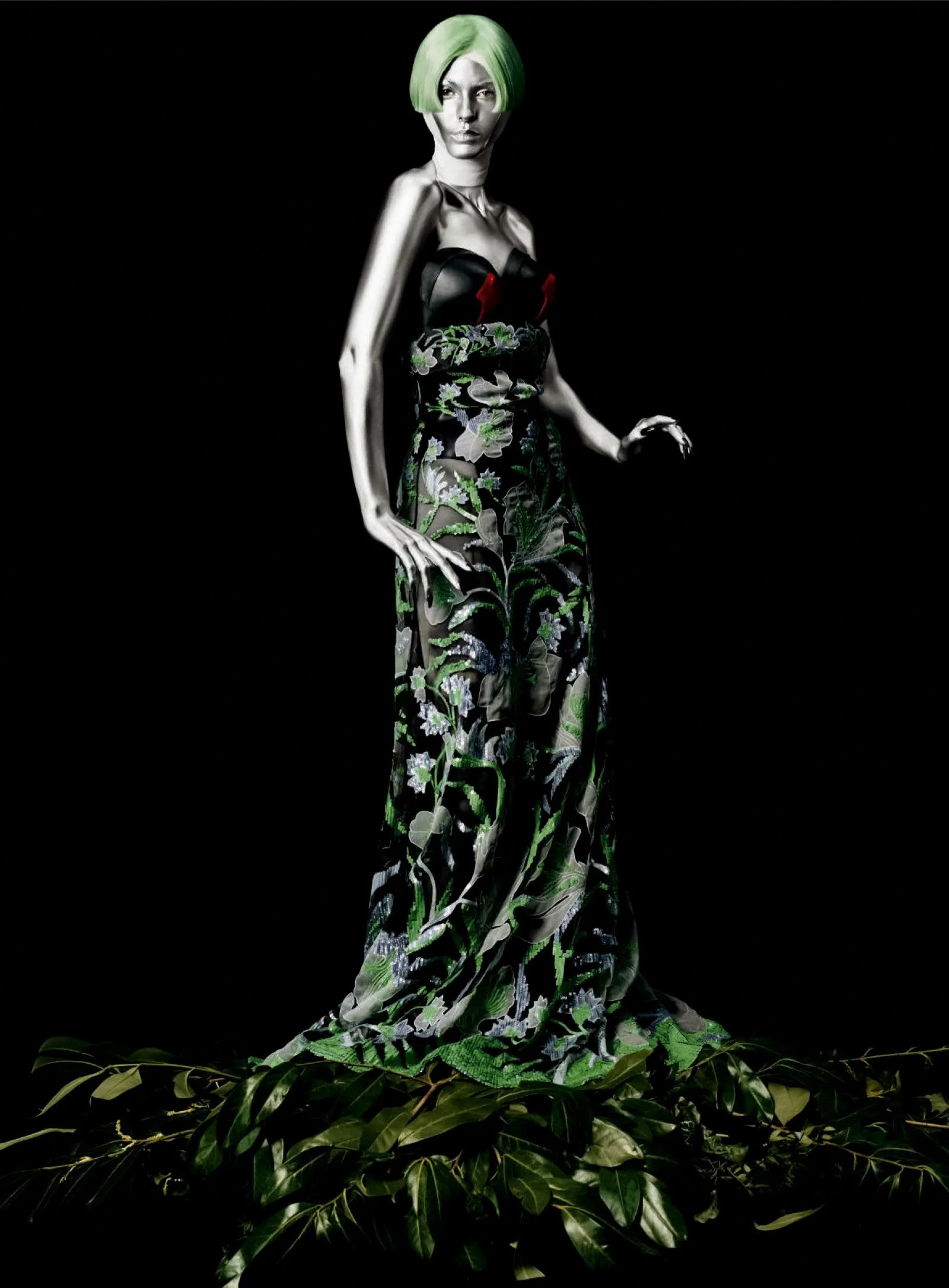 VOGUE ITALIA PHOTOGRAPHER RAFAEL PAVAROTTI STYLIST IB KAMARA HAIR BENJAMIN MULLER MUA CHIAO LI HSU NAILS ANAIS CORDEVANT 