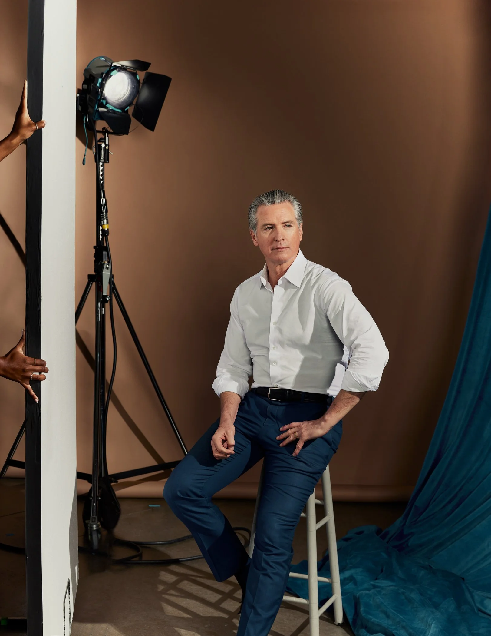 SENATOR GAVIN NEWSOM PHOTOGRAPHY DAVID VINTINER THE GUARDIAN