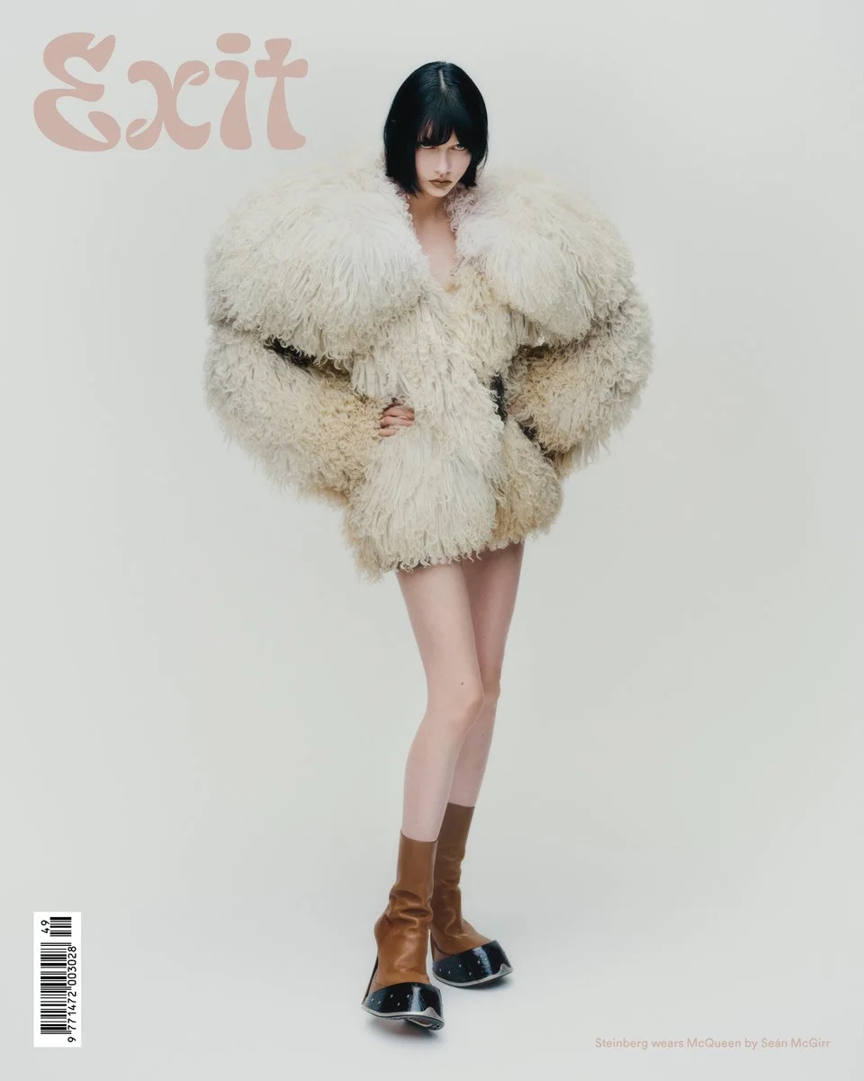 EXIT MAGAZINE PHOTOGRAPHY HEDVIG JENNING STYLIST SAM RANGER HAIR LIAM RUSSELL MUA MATTIE WHITE NAILS MAHO