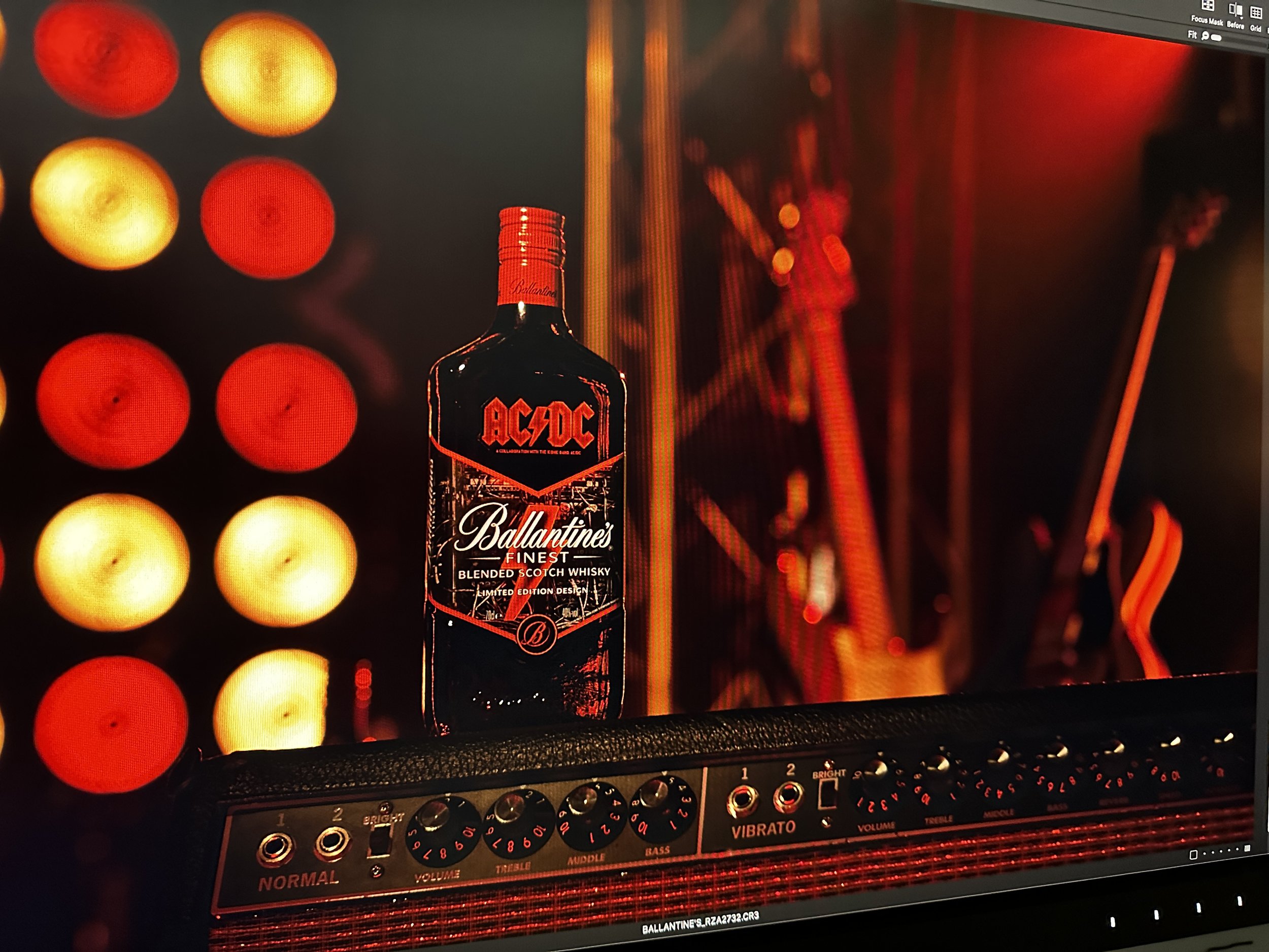 BALLANTINE AC/DC SPECIAL EDITION PHOTOGRAPHER VUKASIN ISAILOVIC