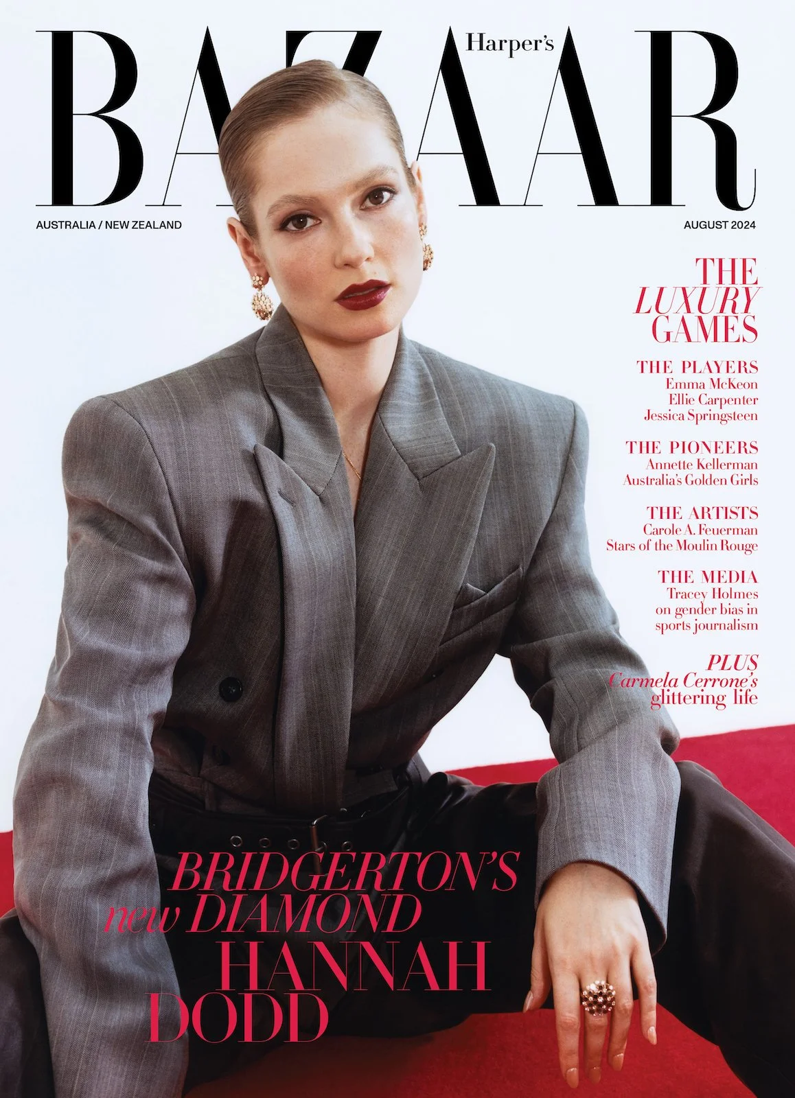 HARPERS BAZAAR AUSTRALIA   PHOTOGRAPHY ANDREW NUDING            STYLING VANESSA COYLE                     SET DESIGN LEE FLUDE                             HAIR YOSHITAKA MIYAZAKI                                                            MUA GEORGINA