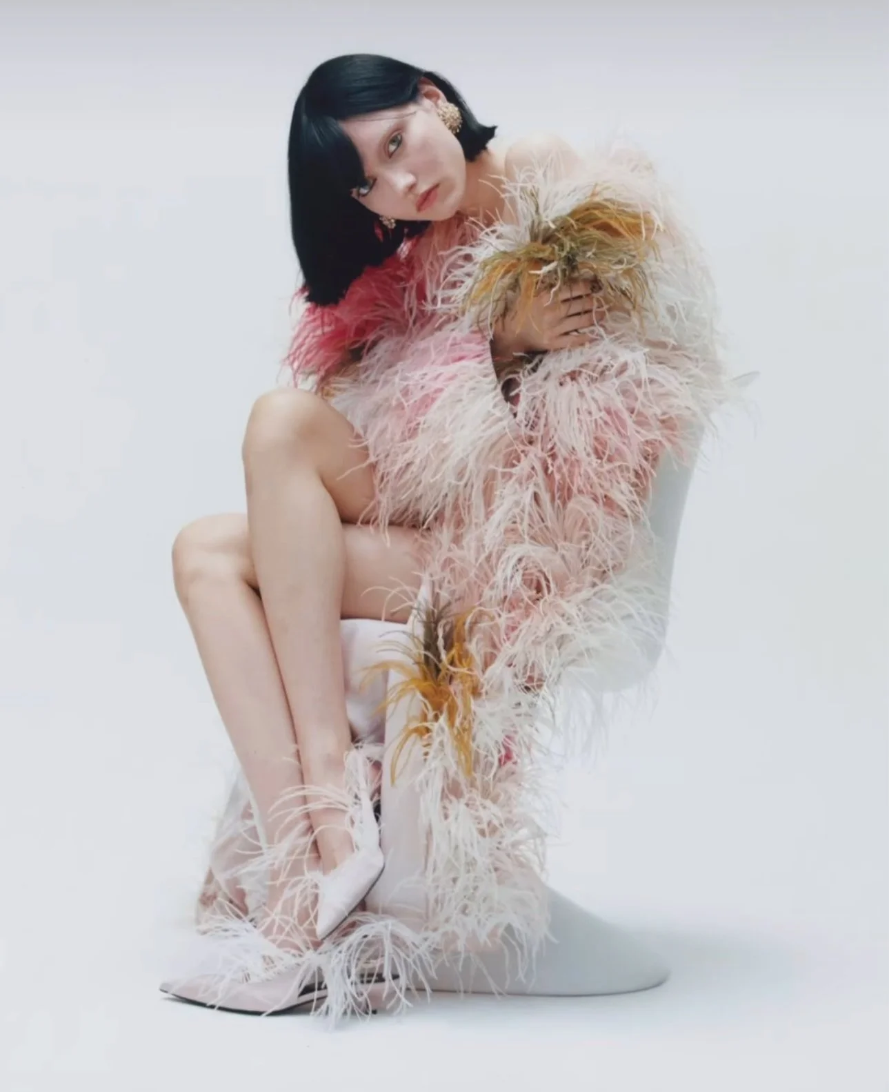 EXIT MAGAZINE PHOTOGRAPHY HEDVIG JENNING STYLIST SAM RANGER HAIR LIAM RUSSELL MUA MATTIE WHITE NAILS MAHO