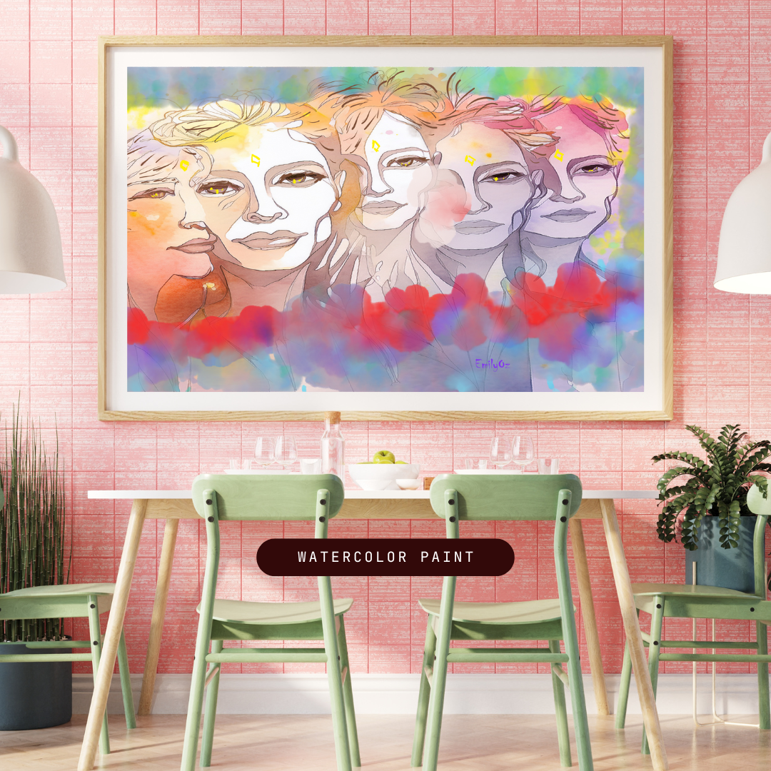 Ancestras – Obra digital minimalista
