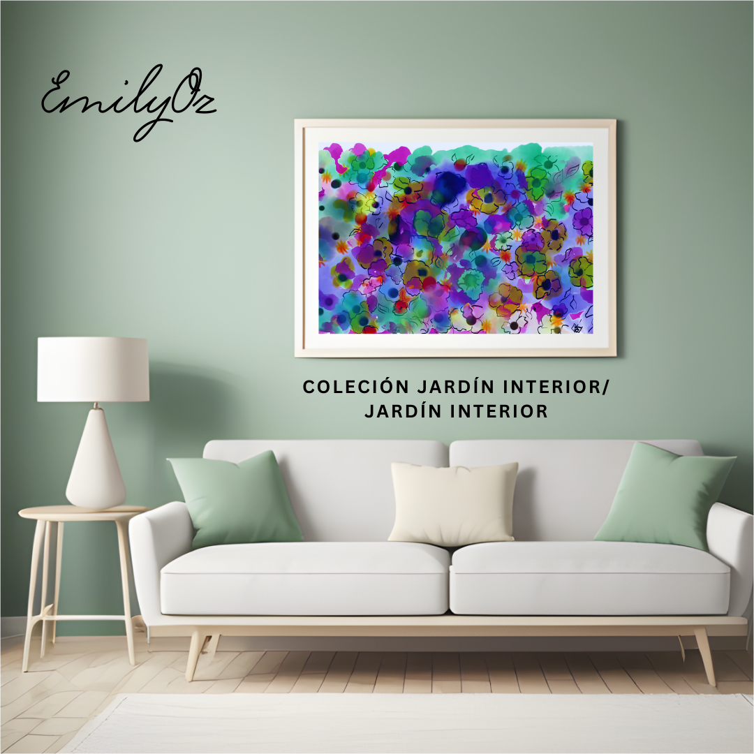 Mi Jardín Interior | Arte Digital Descargable