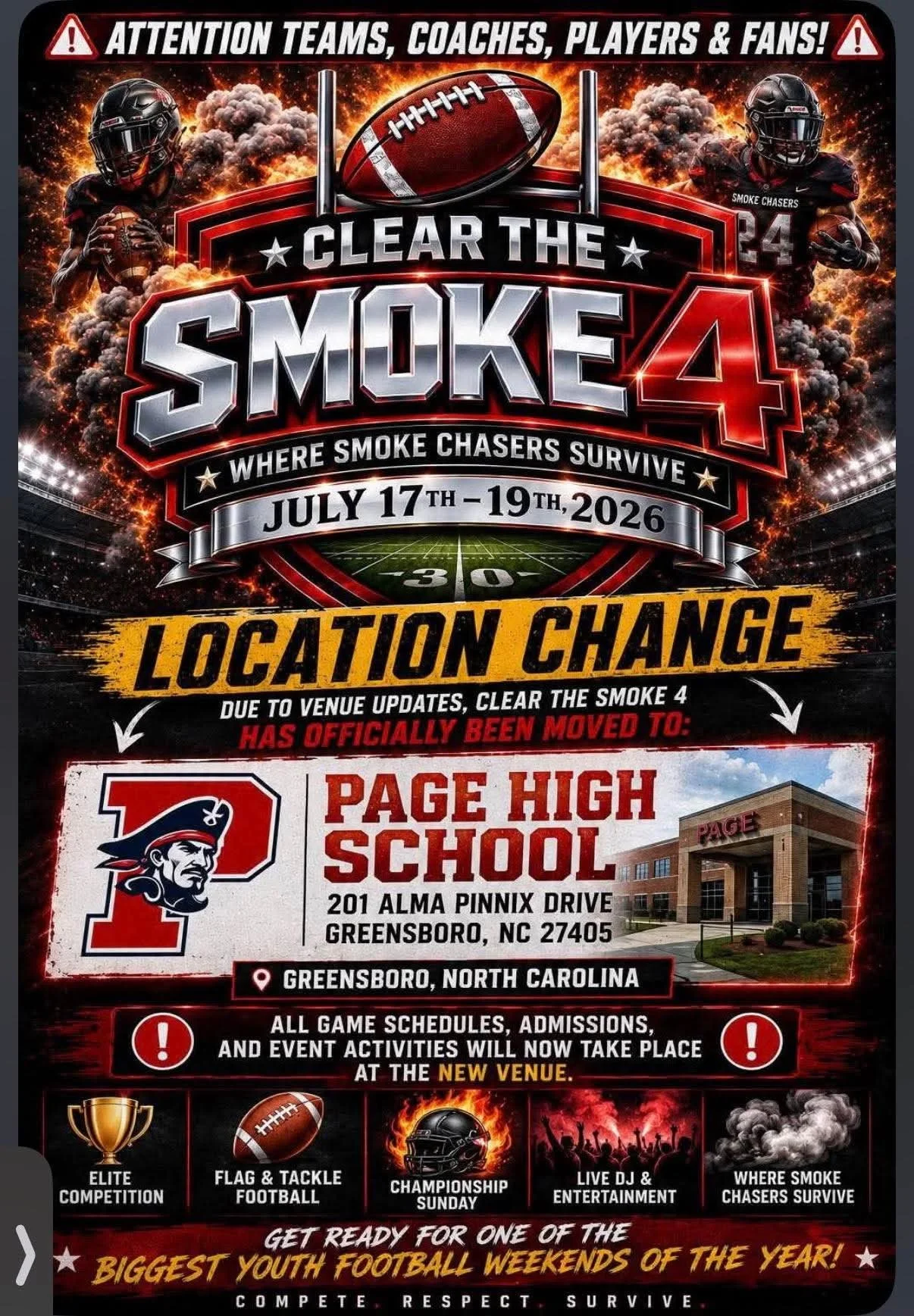 Clear the Smoke Tournament