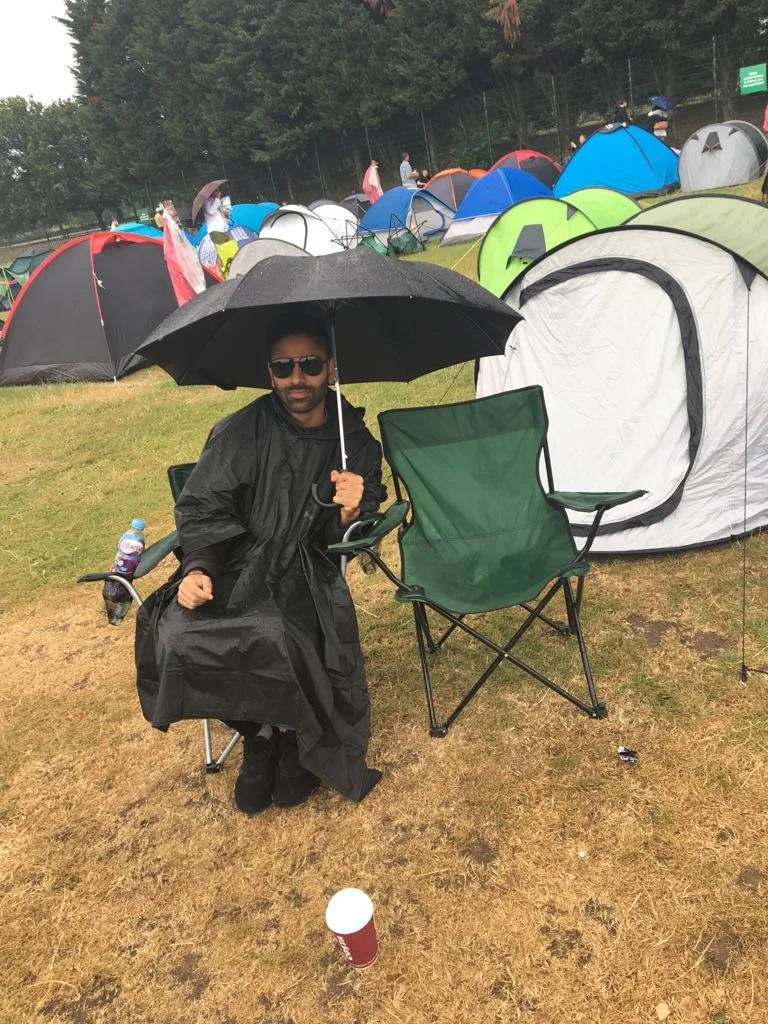 Day 2/2 camping - torrential rain