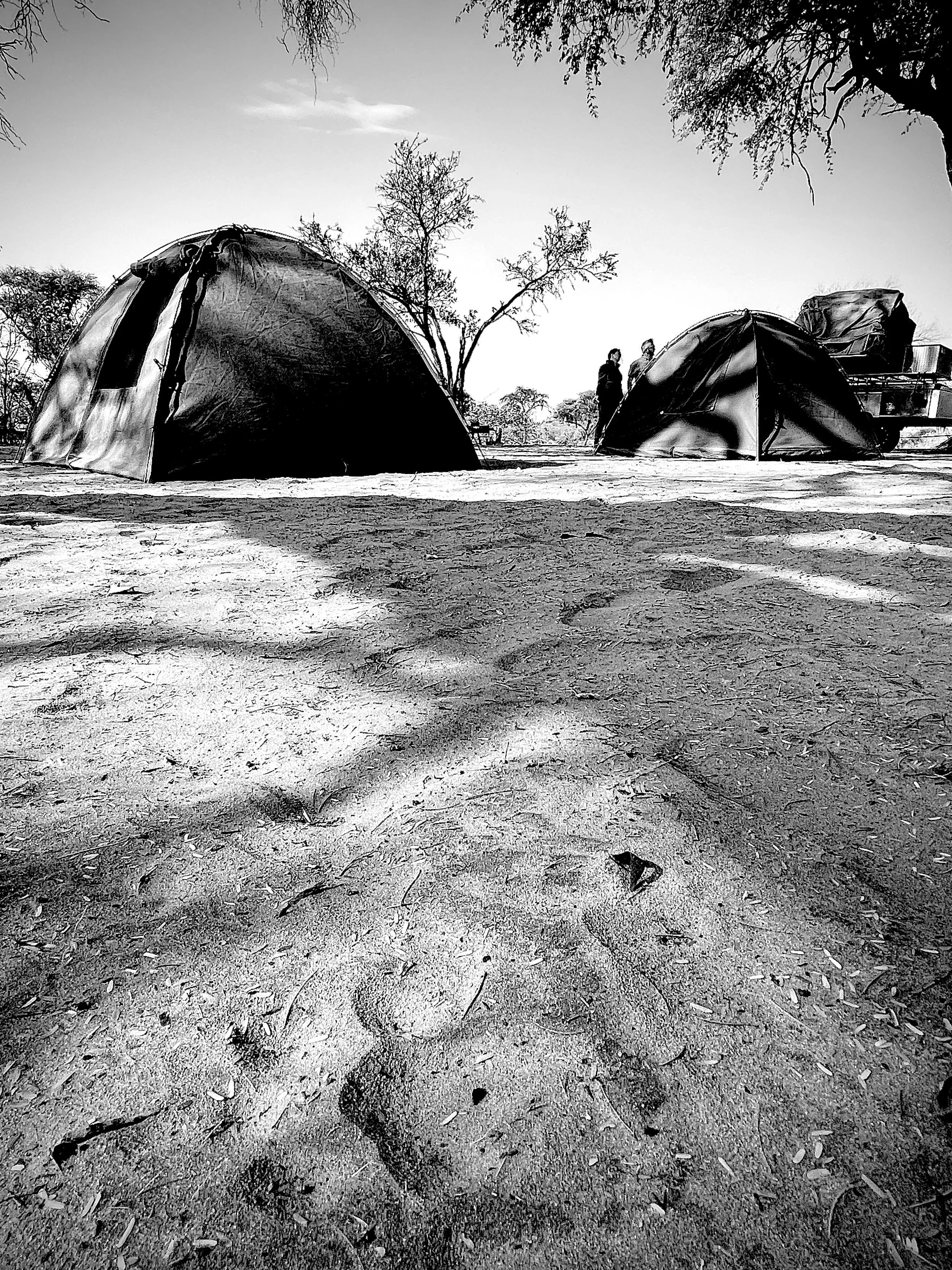 Wild Camping on the Khwai River