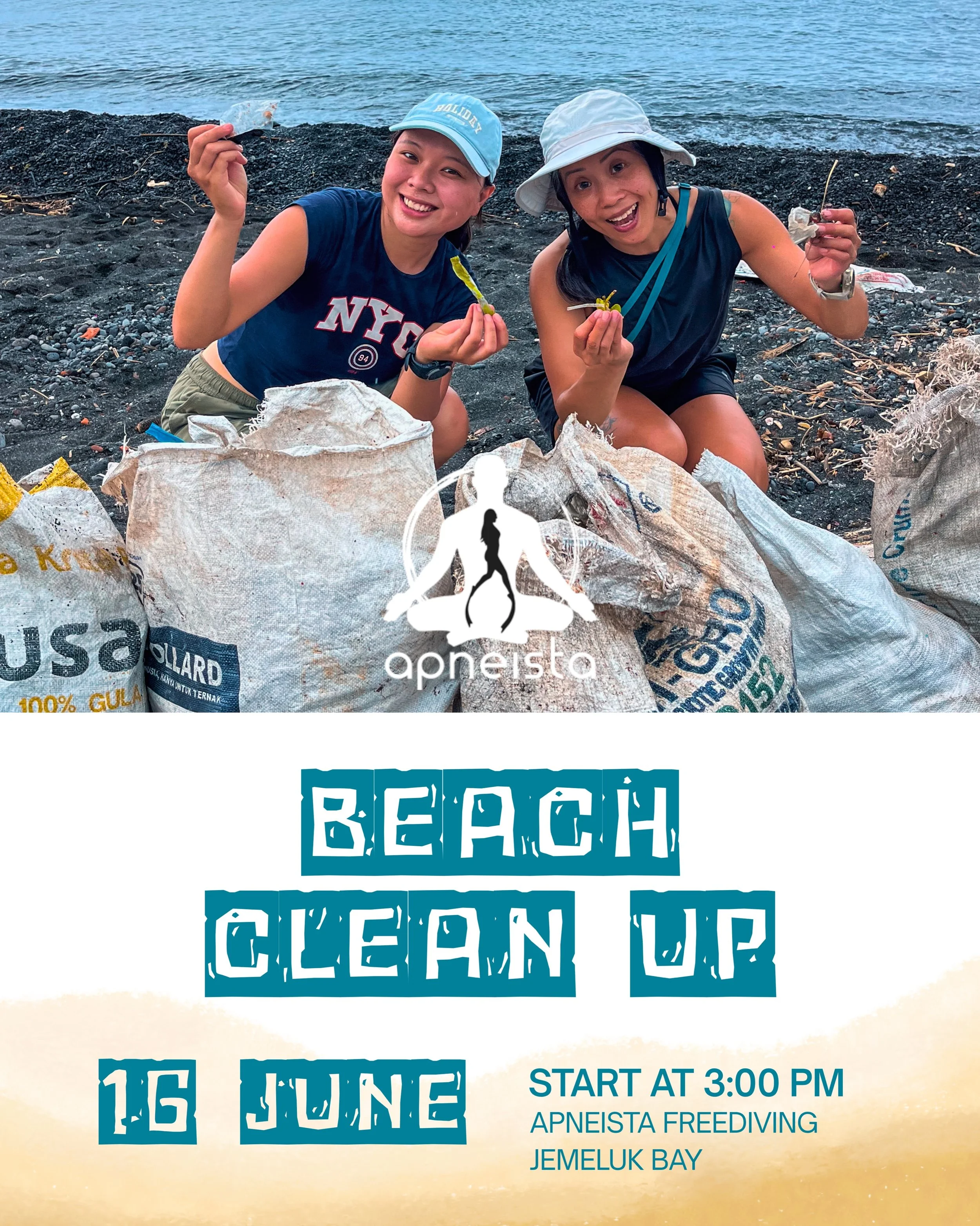 BEACH CLEAN-UP DAY 

Join the community for an afternoon of giving back to the ocean we love.

This event is open to everyone! divers, non-divers, locals, travelers, families, friends, and anyone who cares about keeping our beaches and ocean clean.  