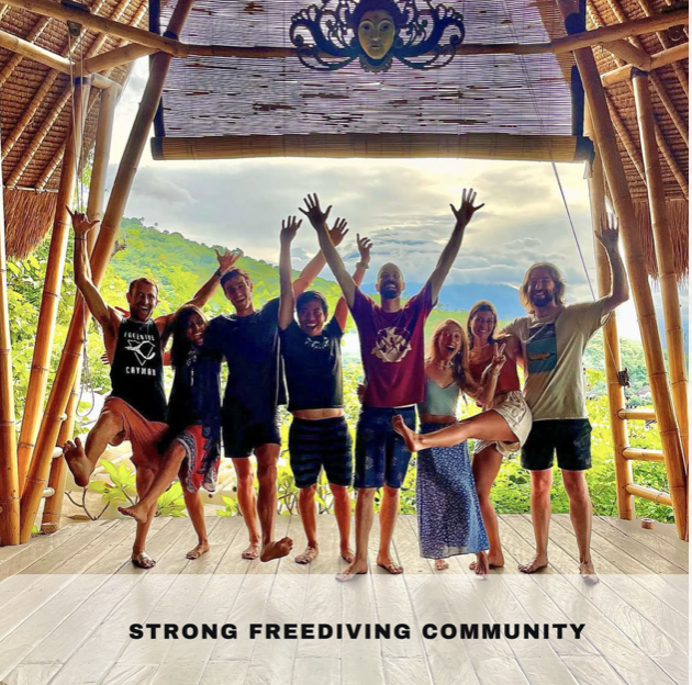 strong Freediving community - Freediving in Bali