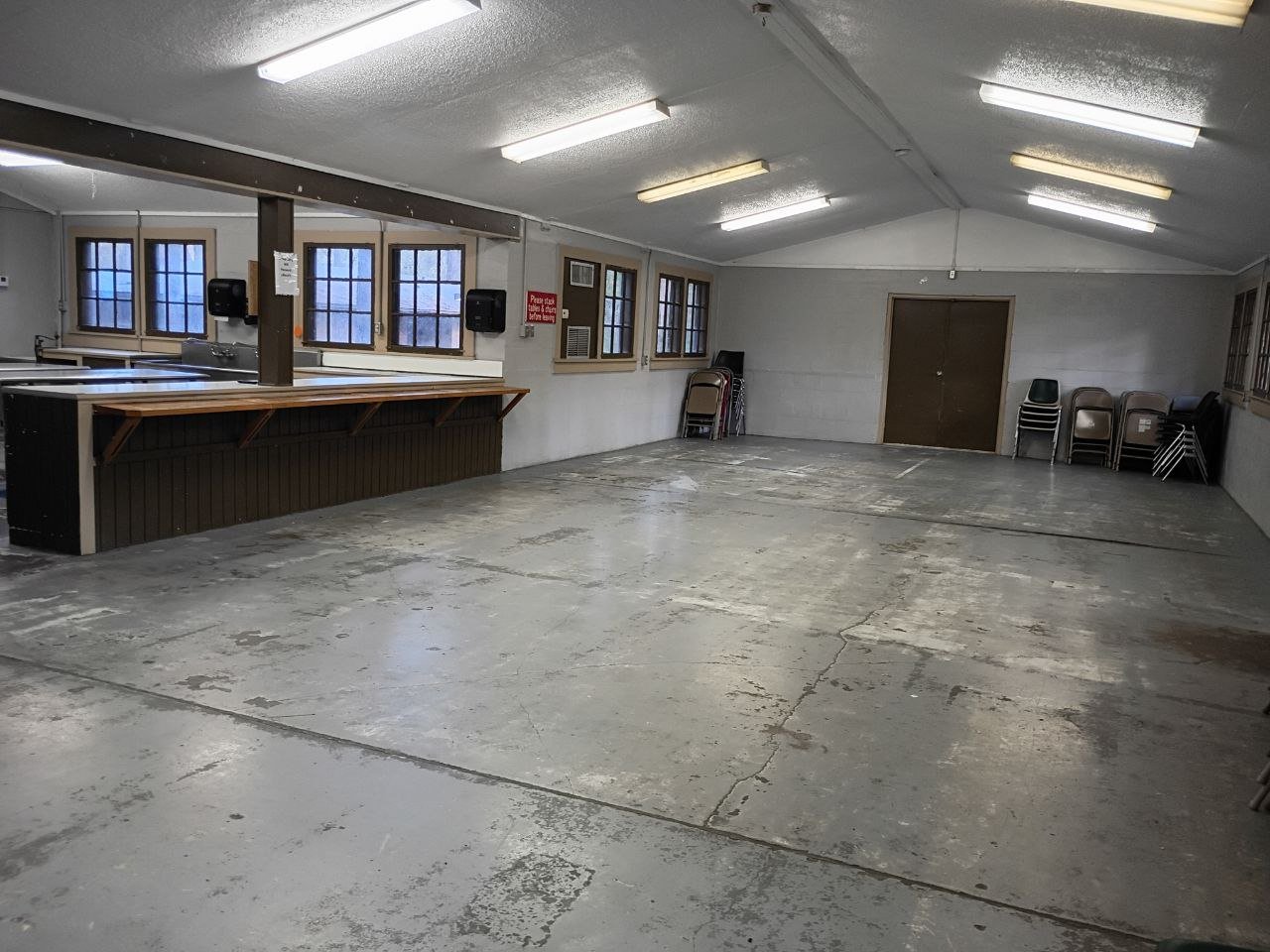 Main Hall &amp; Kitchen