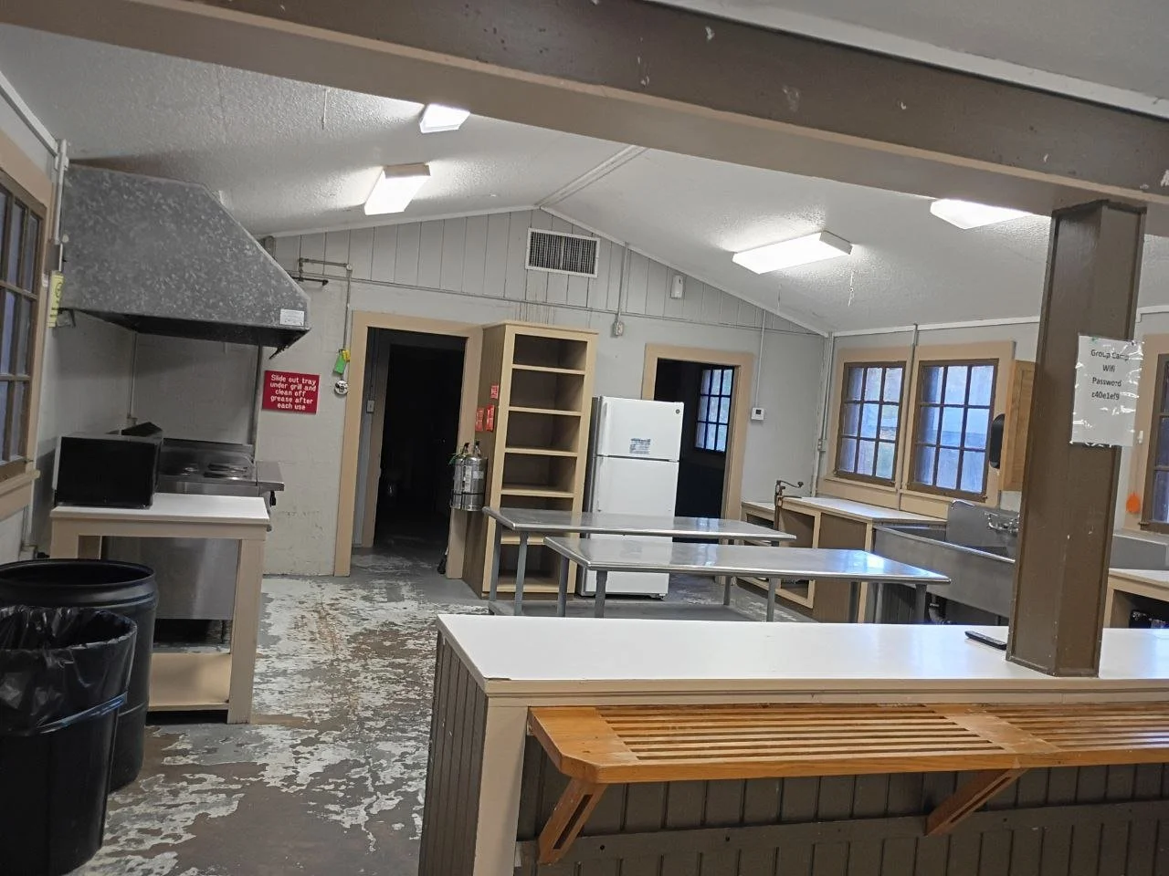 Main Hall &amp; Kitchen