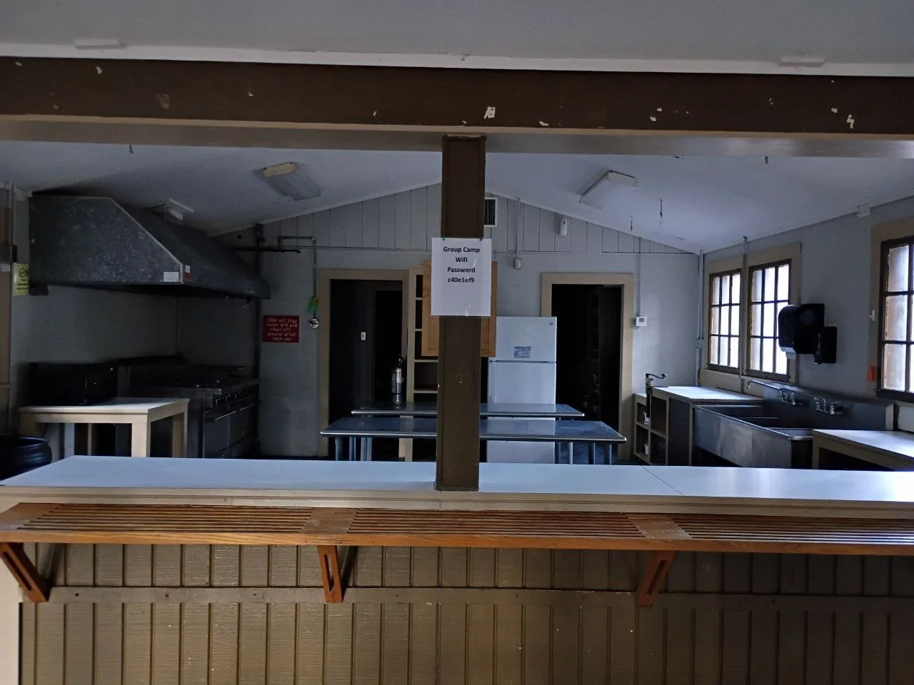 Main Hall &amp; Kitchen