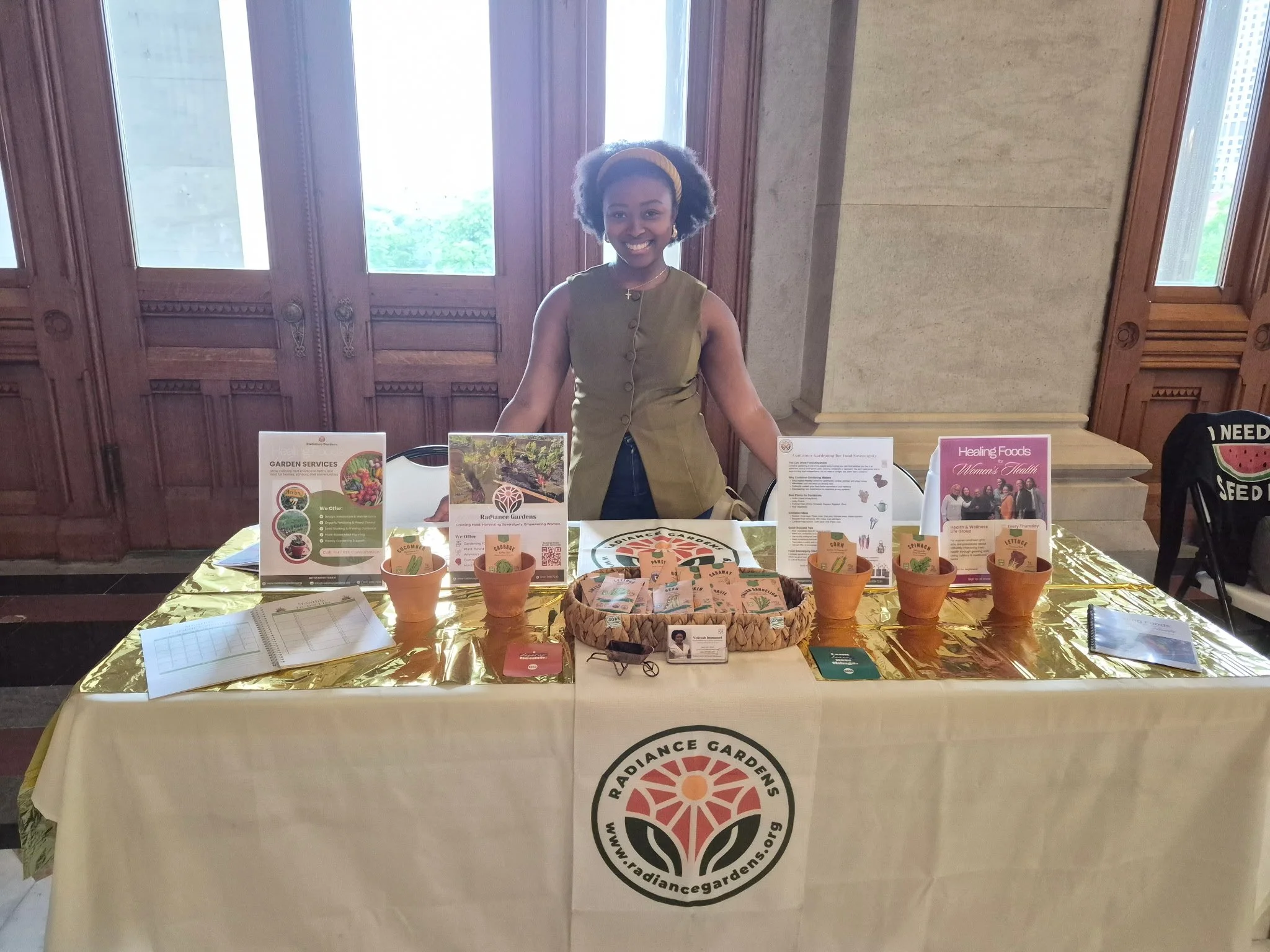 Radiance Gardens Vendor Table.JPG