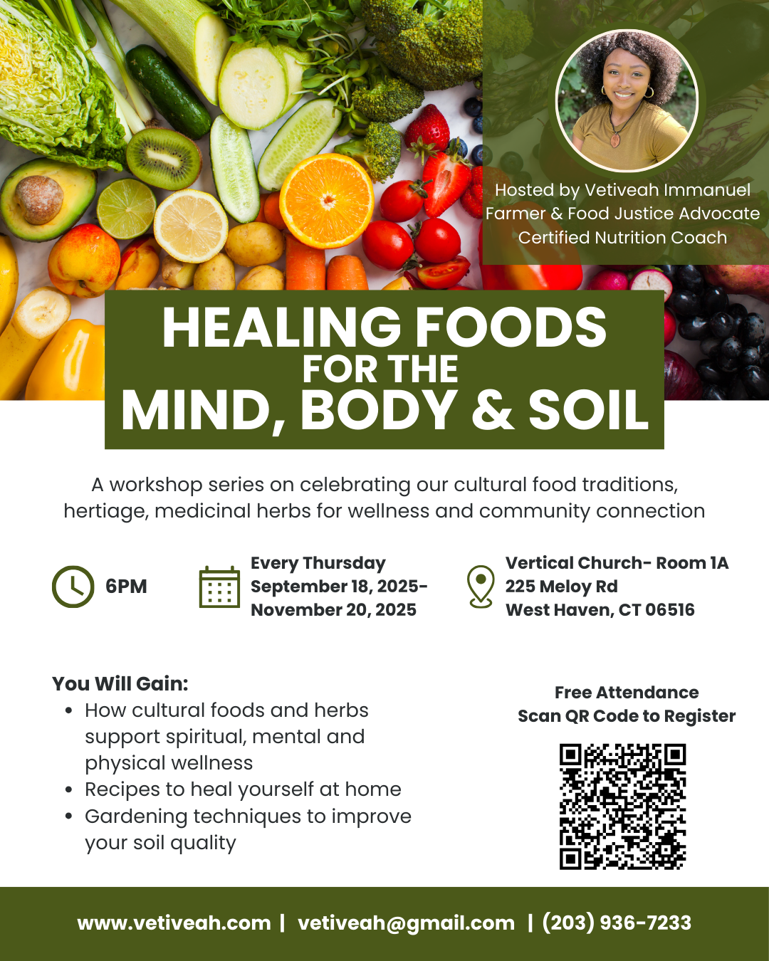 Healing Foods for the Mind, Body, and Soil