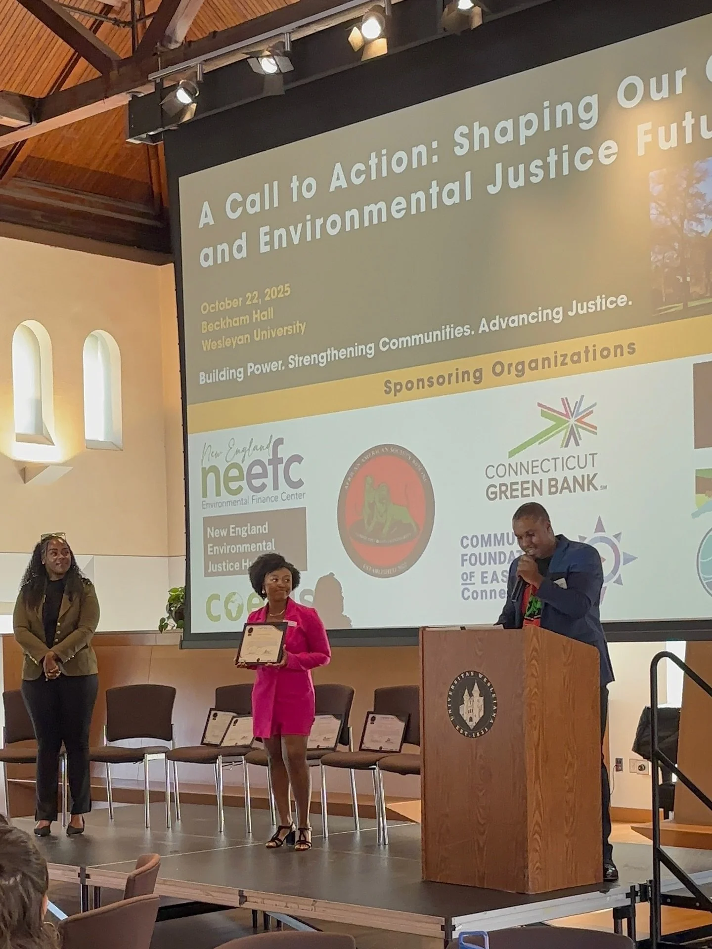 I’m so honored to have received an Environmental Justice Award, along with other amazing advocates, at the 2025 EJ Convening
Call to Action: Shaping Our Climate And Environmental Justice Future! 🎉🎉🎉
Thank you Jameson C. Davis, President of