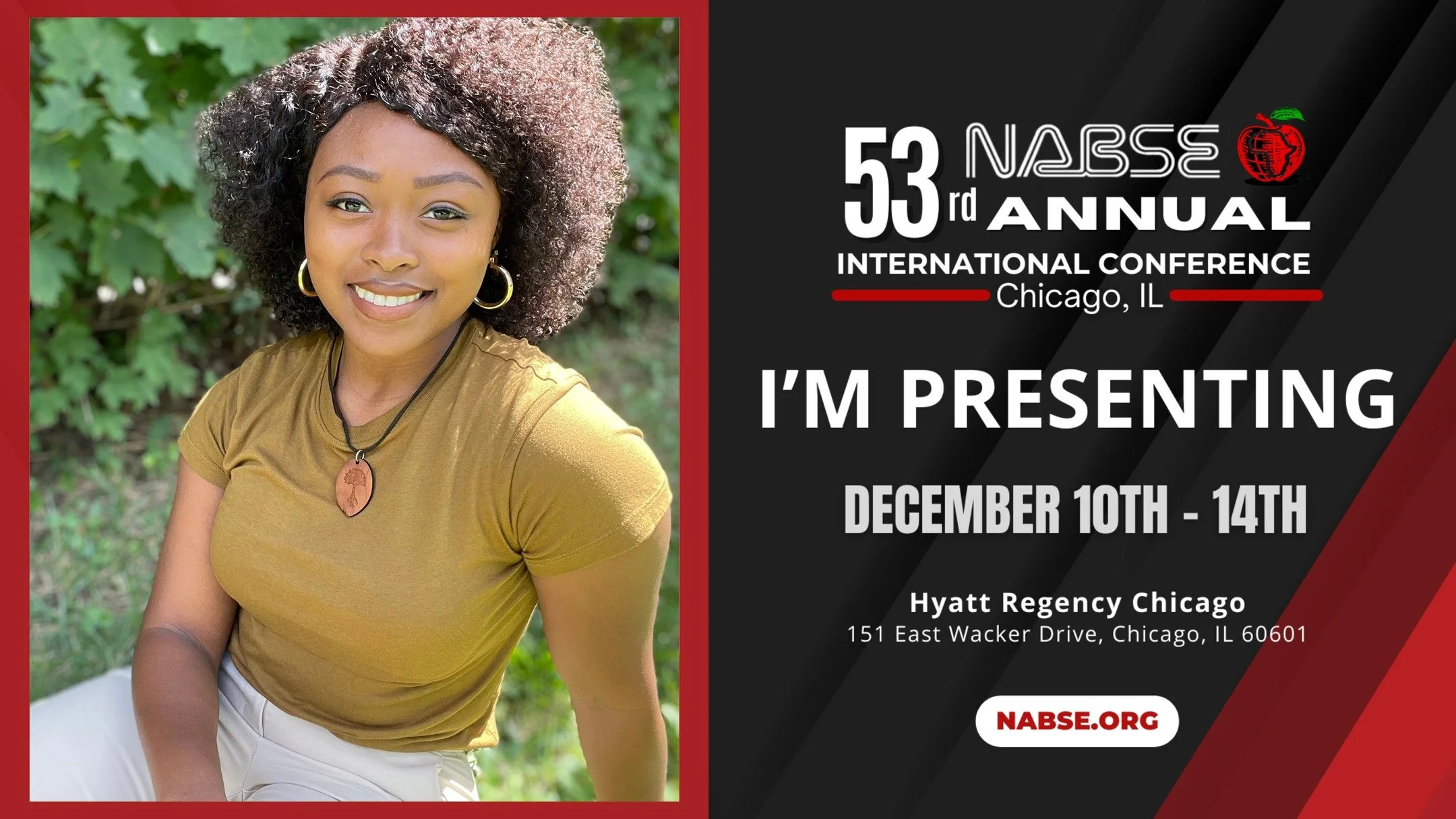 I&rsquo;m honored to present at the NABSE 53rd Annual International Conference this week, themed:
&ldquo;Empowering Excellence: Elevating Educators. Enriching Futures.&rdquo;

My Session Title: Empowering Educators through Food Education &amp; Cultur