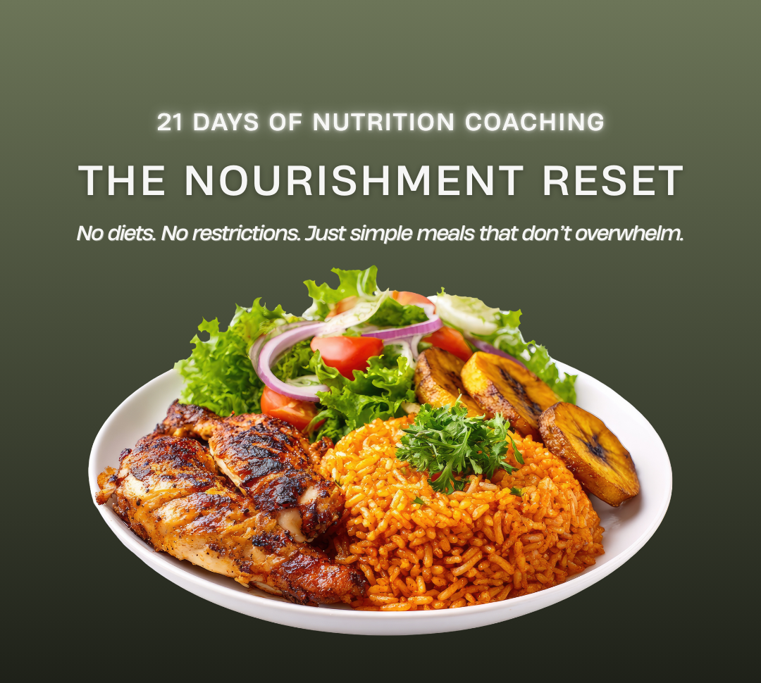21 Day The Nourishment Reset | Nutrition Education