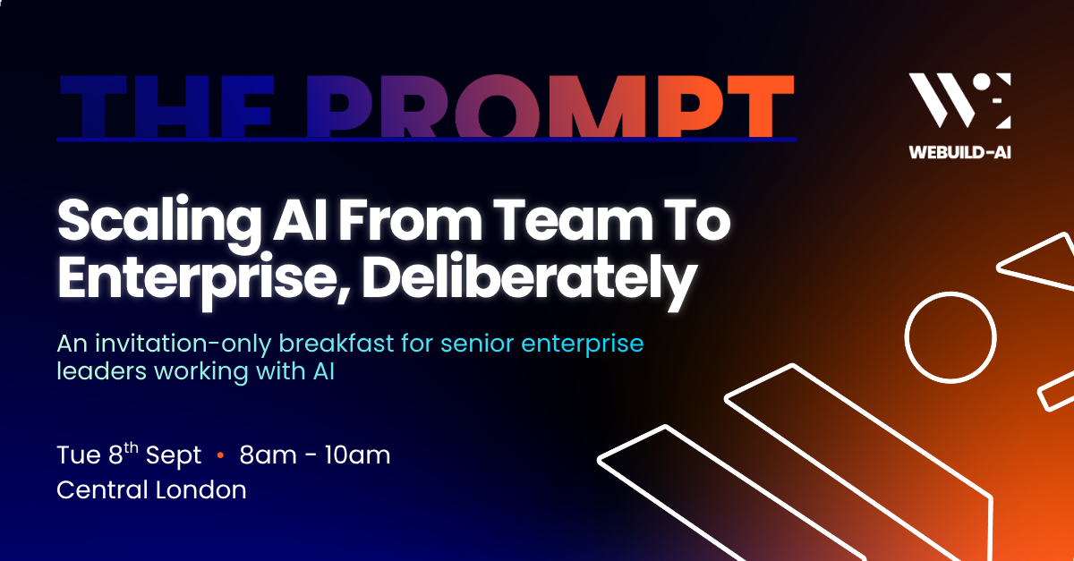 Scaling AI From Team To Enterprise, Deliberately