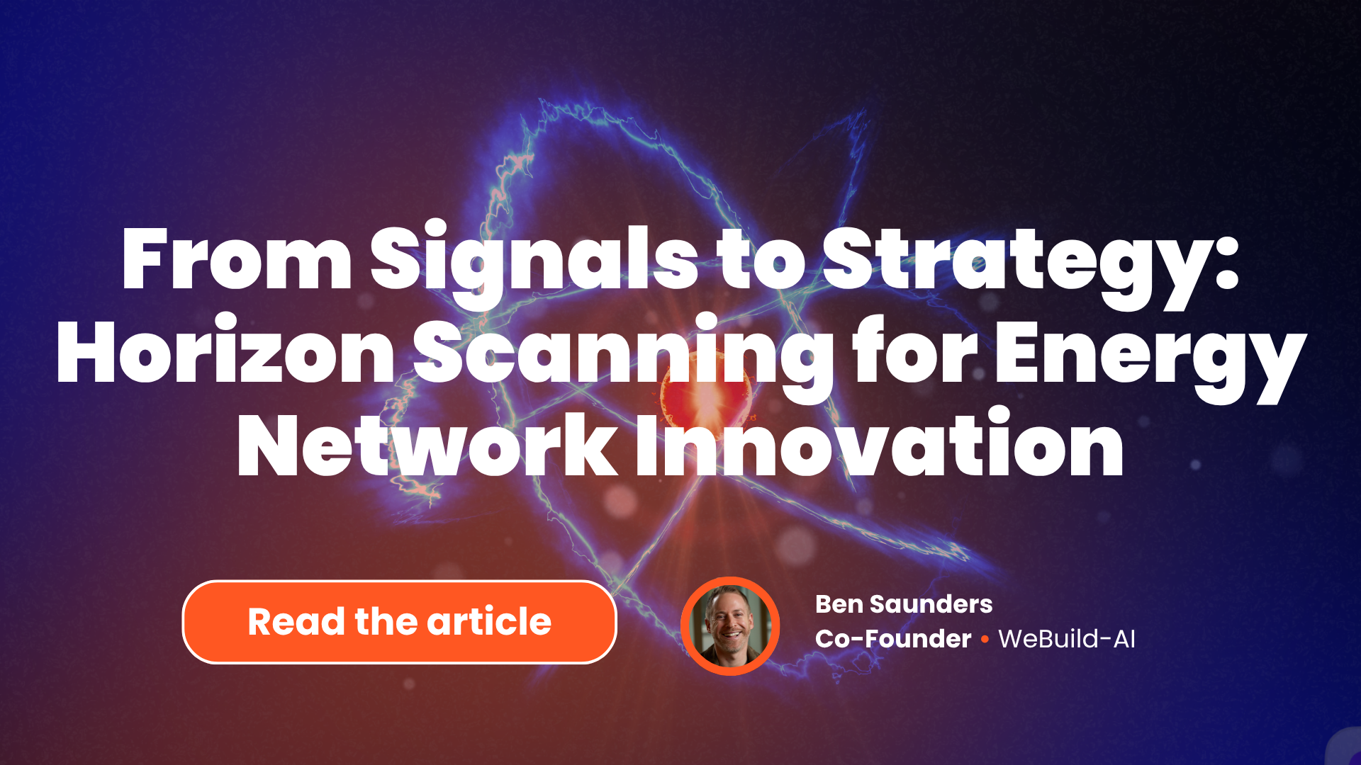 From Signals to Strategy: Horizon Scanning for Energy Network Innovation