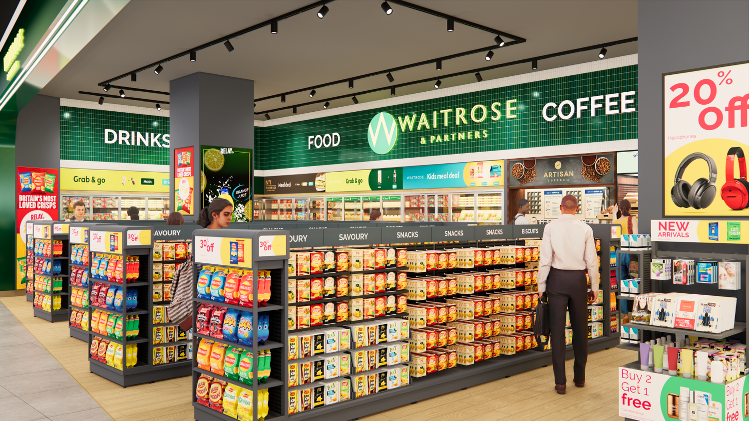 Waitrose In Store New Waitrose stores at Heathrow set to enhance the business travel ...