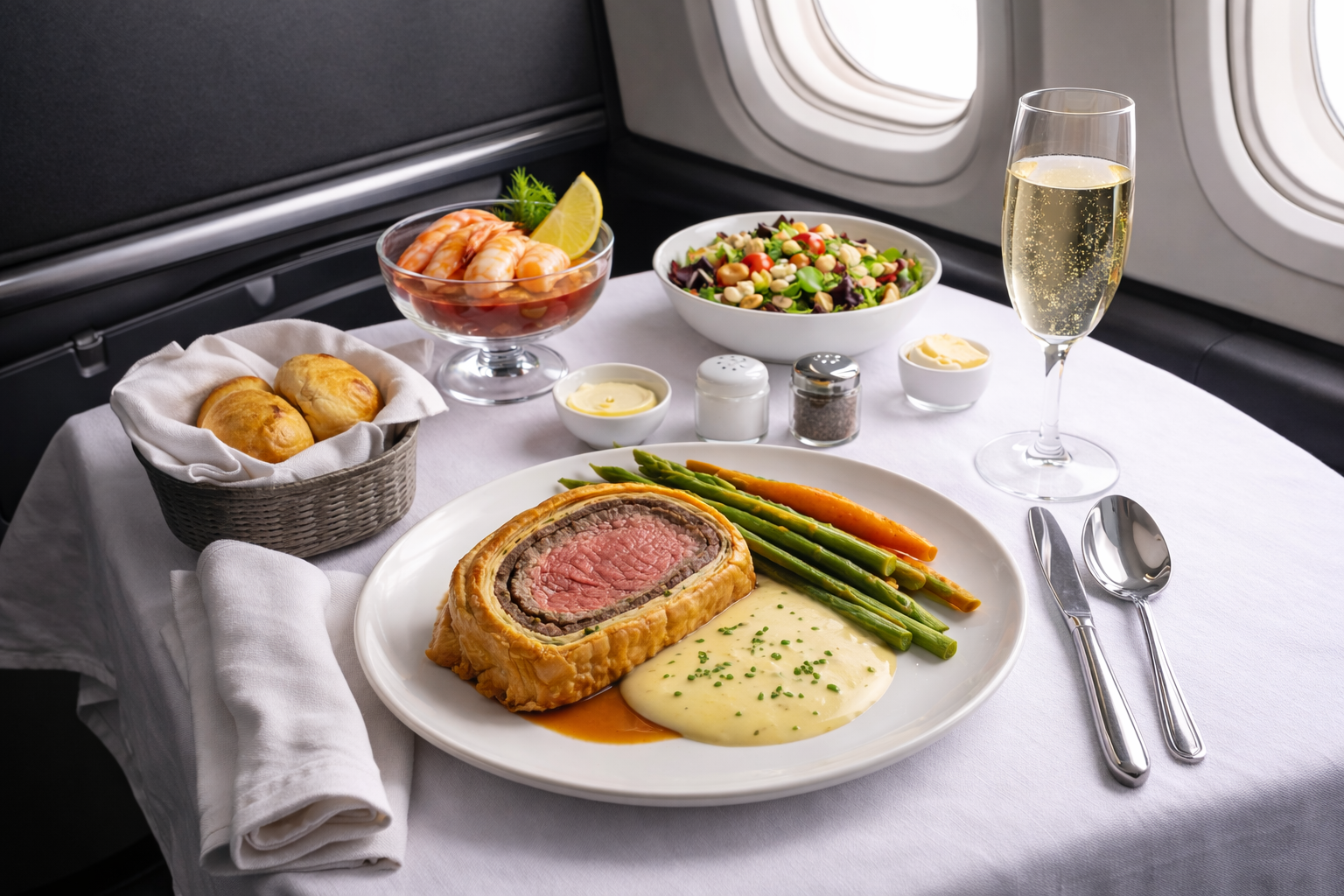 American Airlines unveils centennial inflight menu to enhance premium business travel