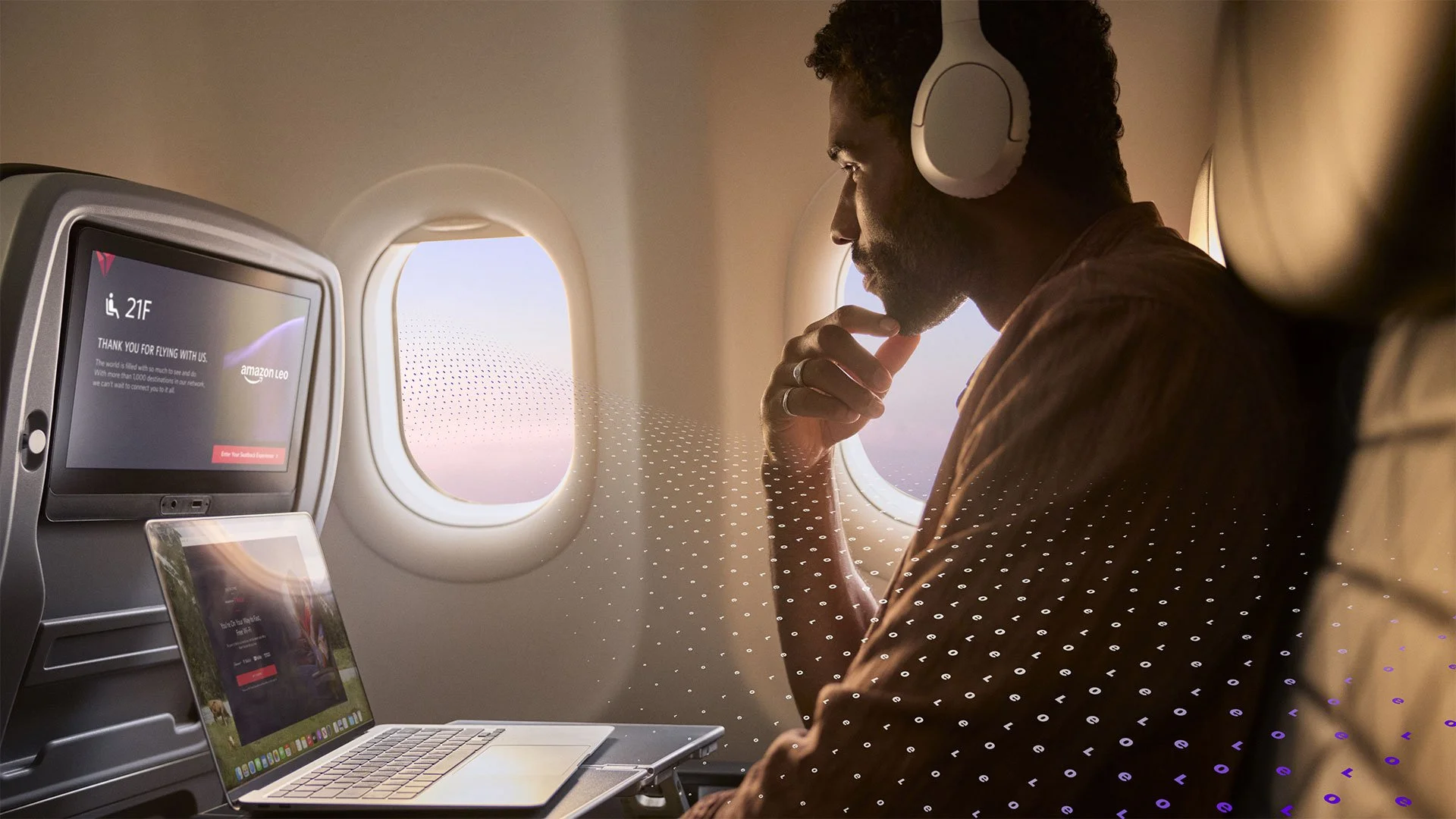 Delta and Amazon partner to transform in-flight connectivity for business travel