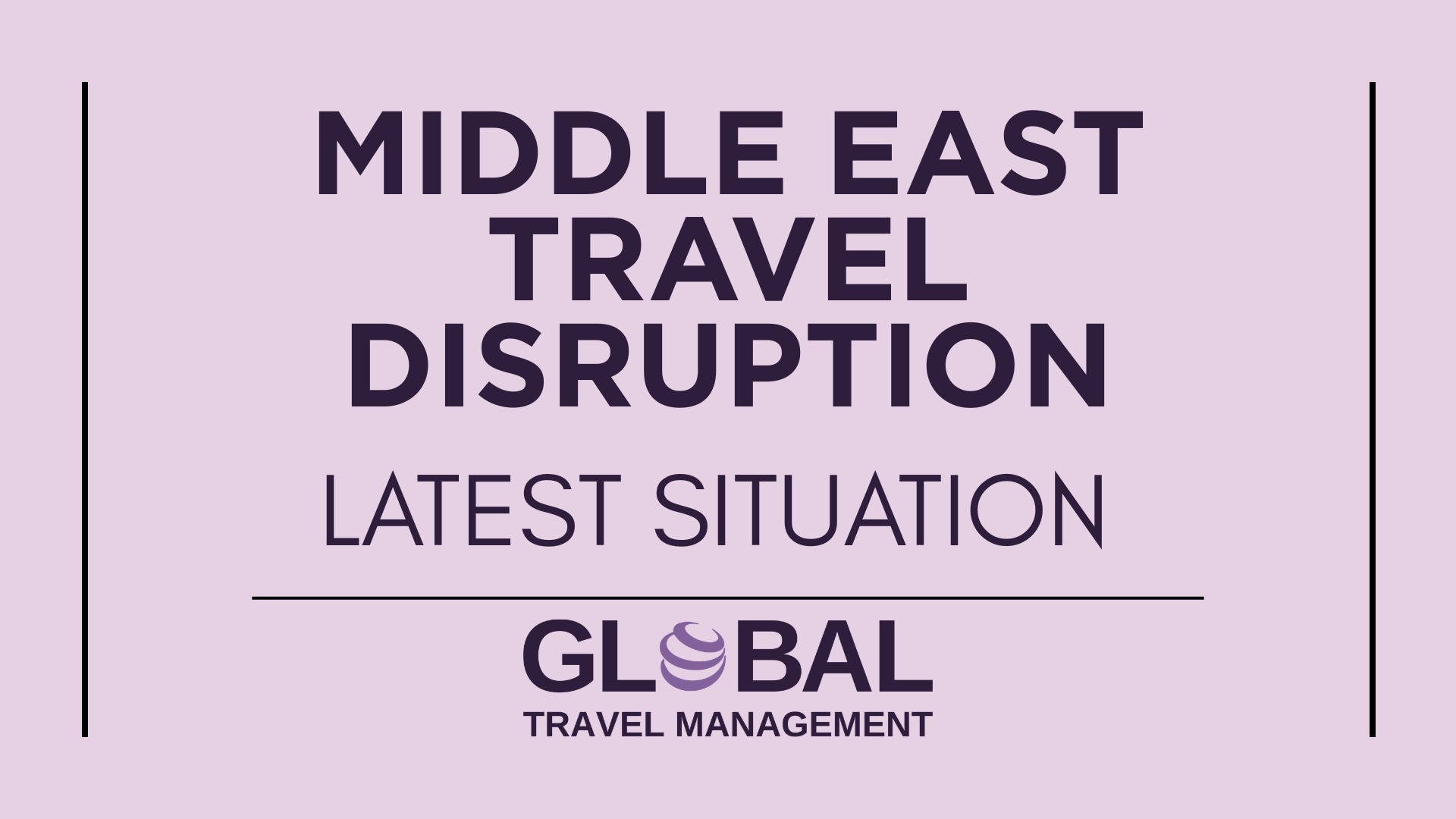 Middle East Conflict: Business Travel Disruption Update
