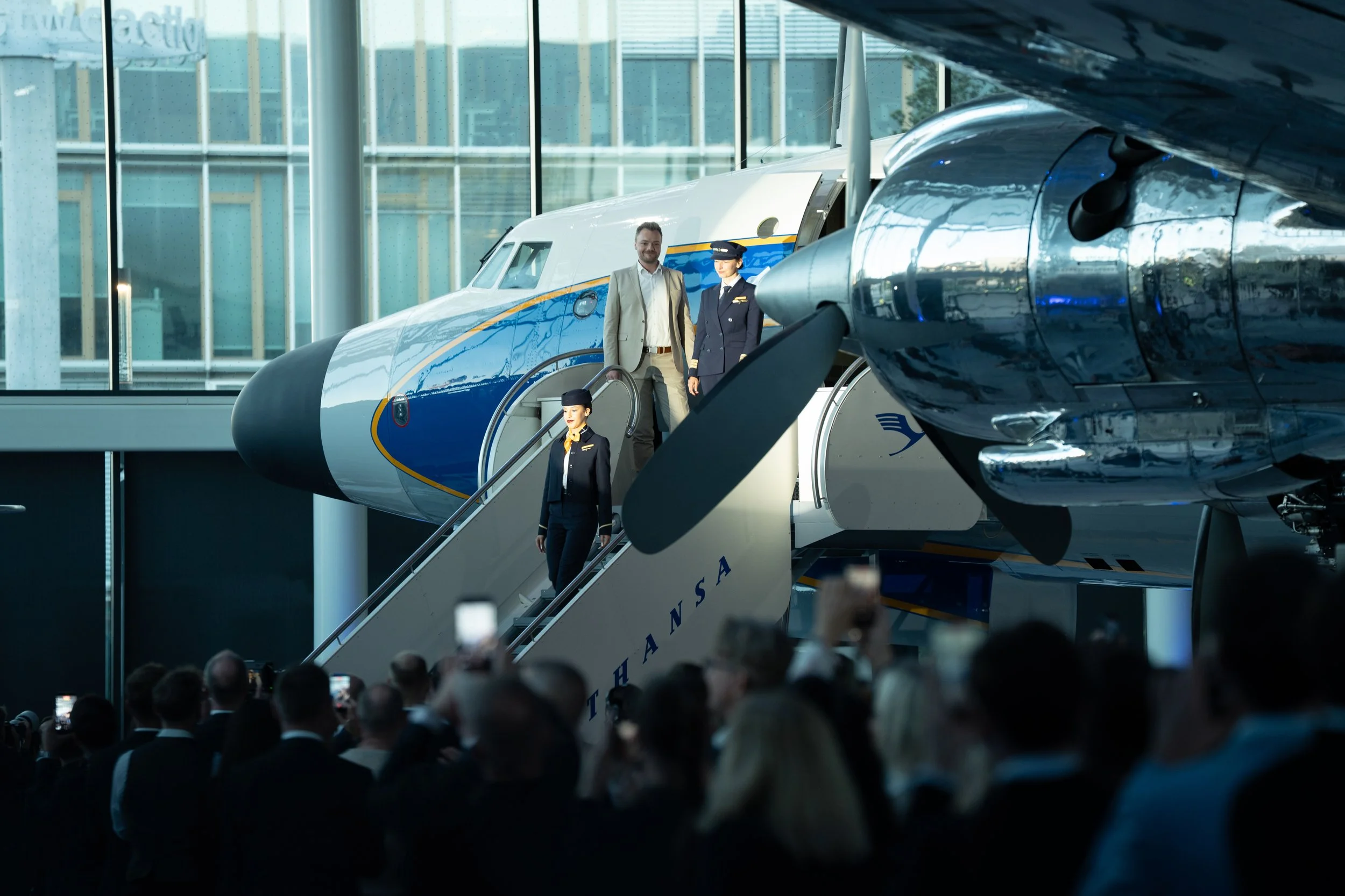 Lufthansa unveils new uniforms as part of premium business travel experience