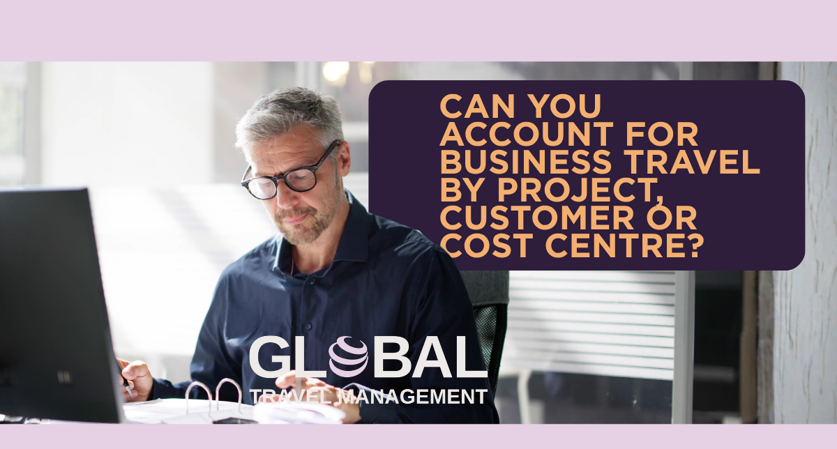 Can you account for business travel by project, customer or cost centre?