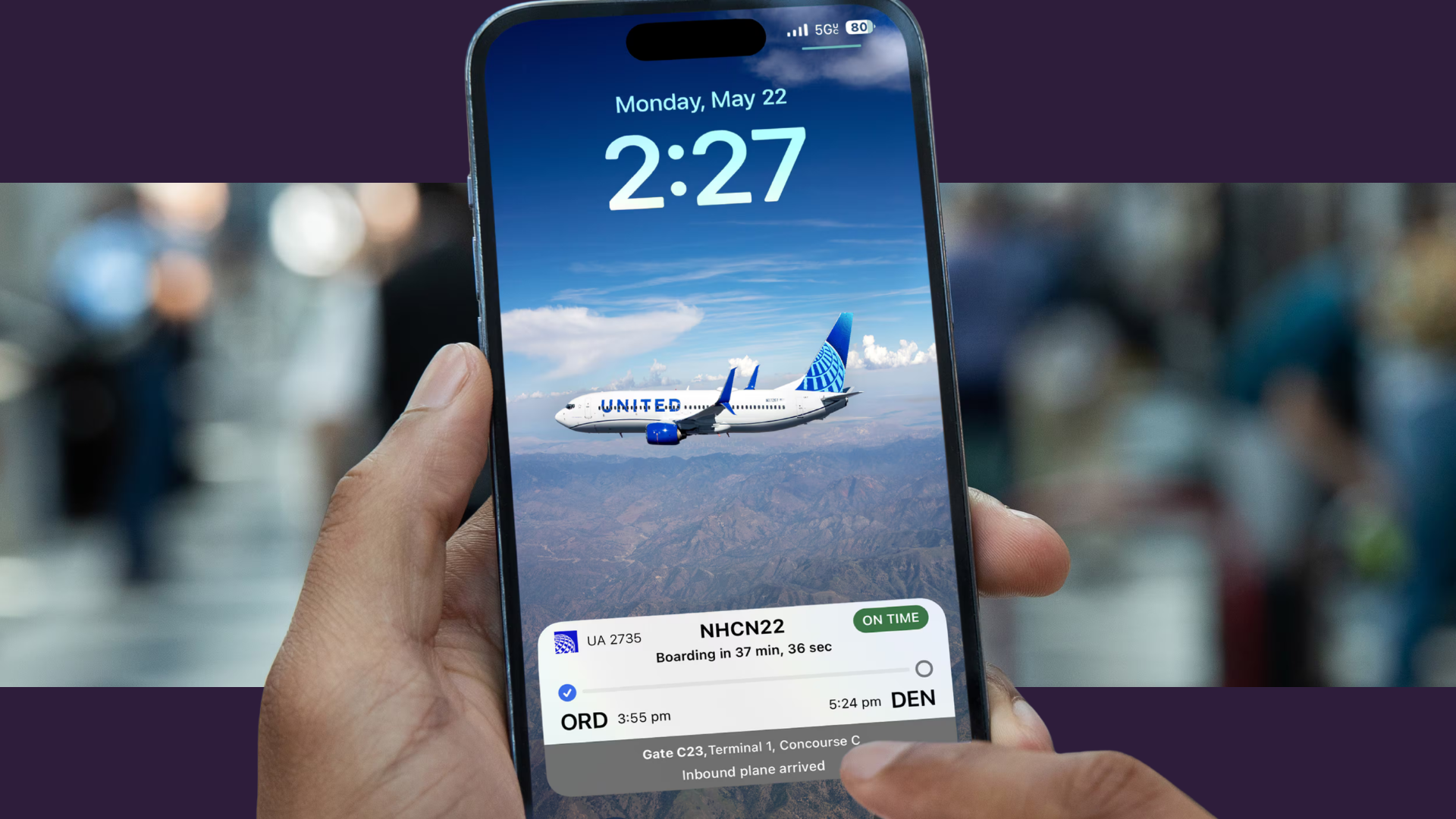 United app adds new standby feature to help business travellers during disruption