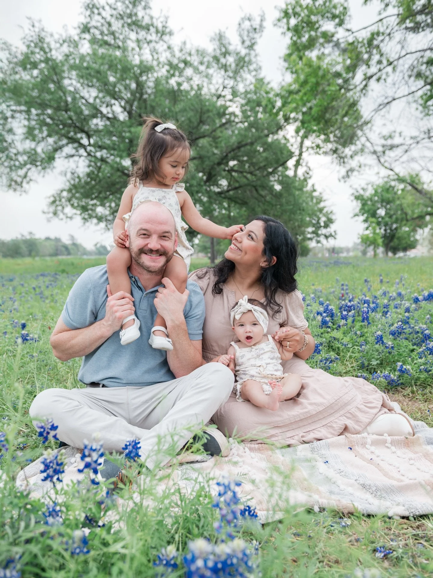 Bluebonnet season just hits different in The Heights 🤍
For a few short weeks, little pockets of the neighborhood turn into soft blue fields &mdash; the kind you slow down for, pull over for, and definitely take the long way home for.

It&rsquo;s one