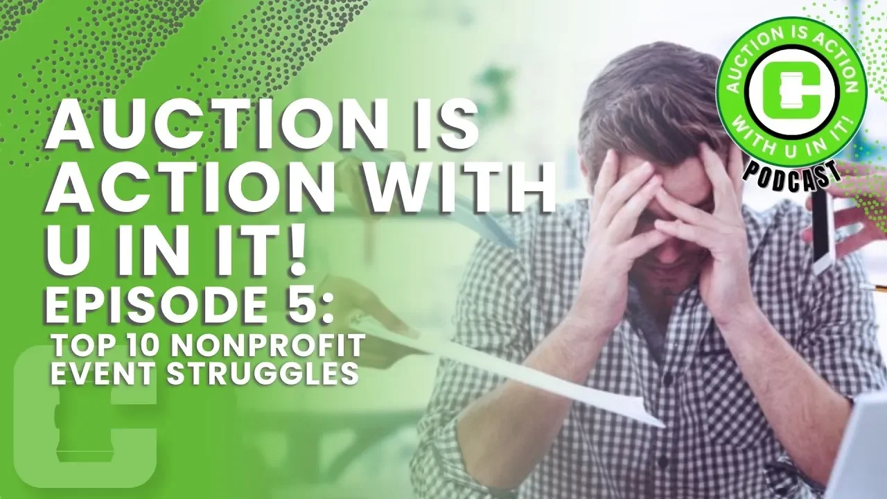 Podcast – Episode 5: Top 10 Nonprofit Event Struggles