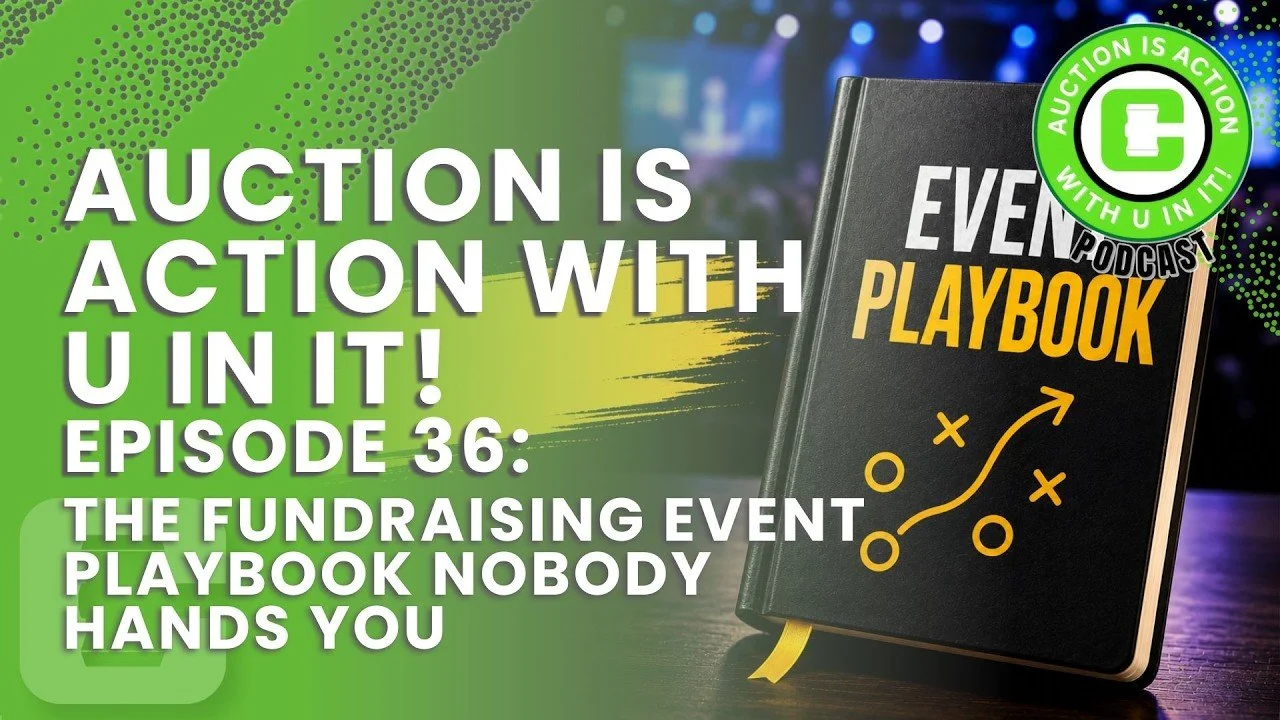 Podcast – Episode 36:The Fundraising Event Playbook Nobody Hands You