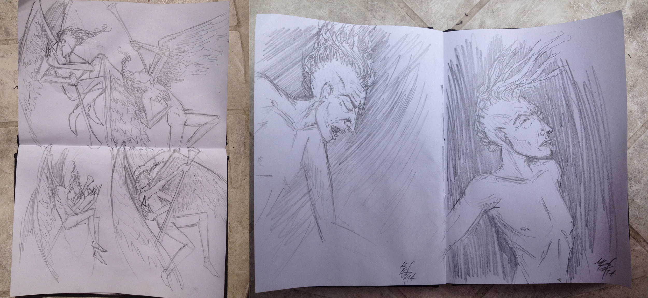 initial sketches